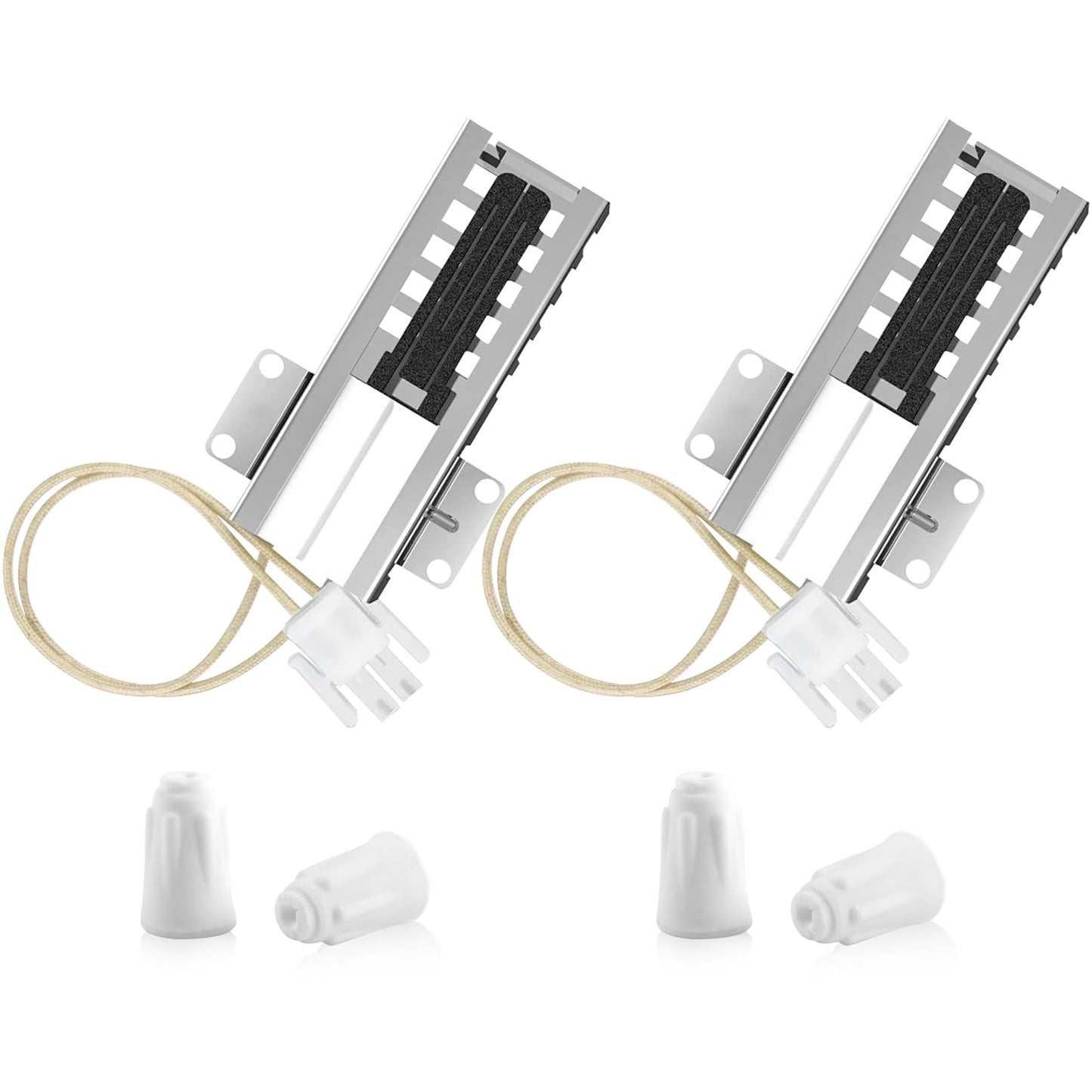 WB13K21 Oven igniter Replacement for G-E Hot-point Ken-more Sam-sung Gas Range Oven, Replaces 5303935066 IG9998 AP2020569 WB13T10045 WB13K0021 WB13K10009 WB13K10026 WB13K13 (2PC)