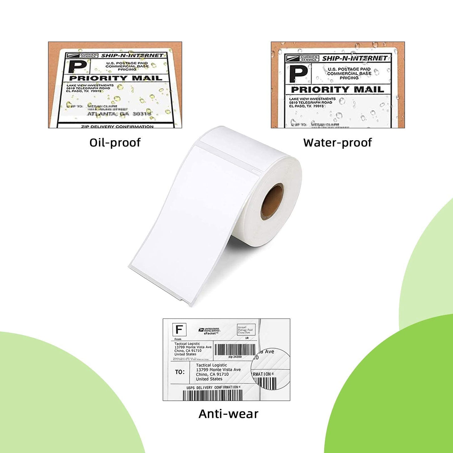 Anylabel Compatible 2-5/16" x 4" Direct Thermal Labels Replacement for DYMO 30256 Large Shipping Address Postage, Compatible with Rollo, DYMO 4XL & Zebra Desktop Printers (12 Rolls, 300 Labels/Roll)