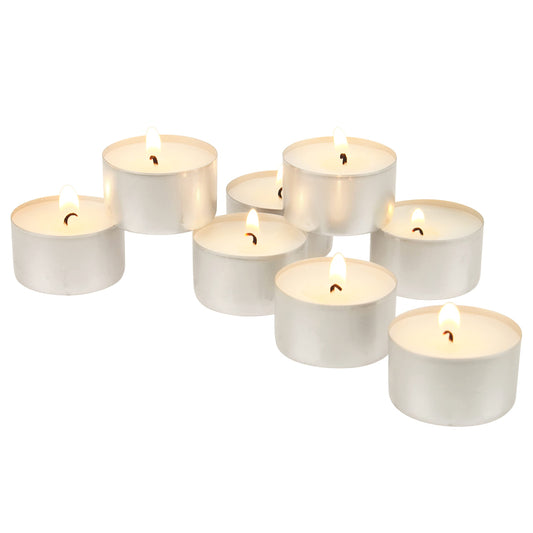 Stonebriar 300 Pack Unscented 8 Hour Extended Burn Time Tea Light Candles