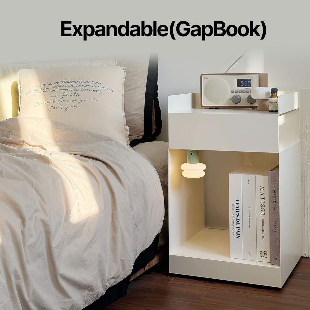 TastePick Decorative Cable Management Box - Book Shape Cord Organizer Box with Magnetic Closure for Home & Office (GoghMonet, Standard)