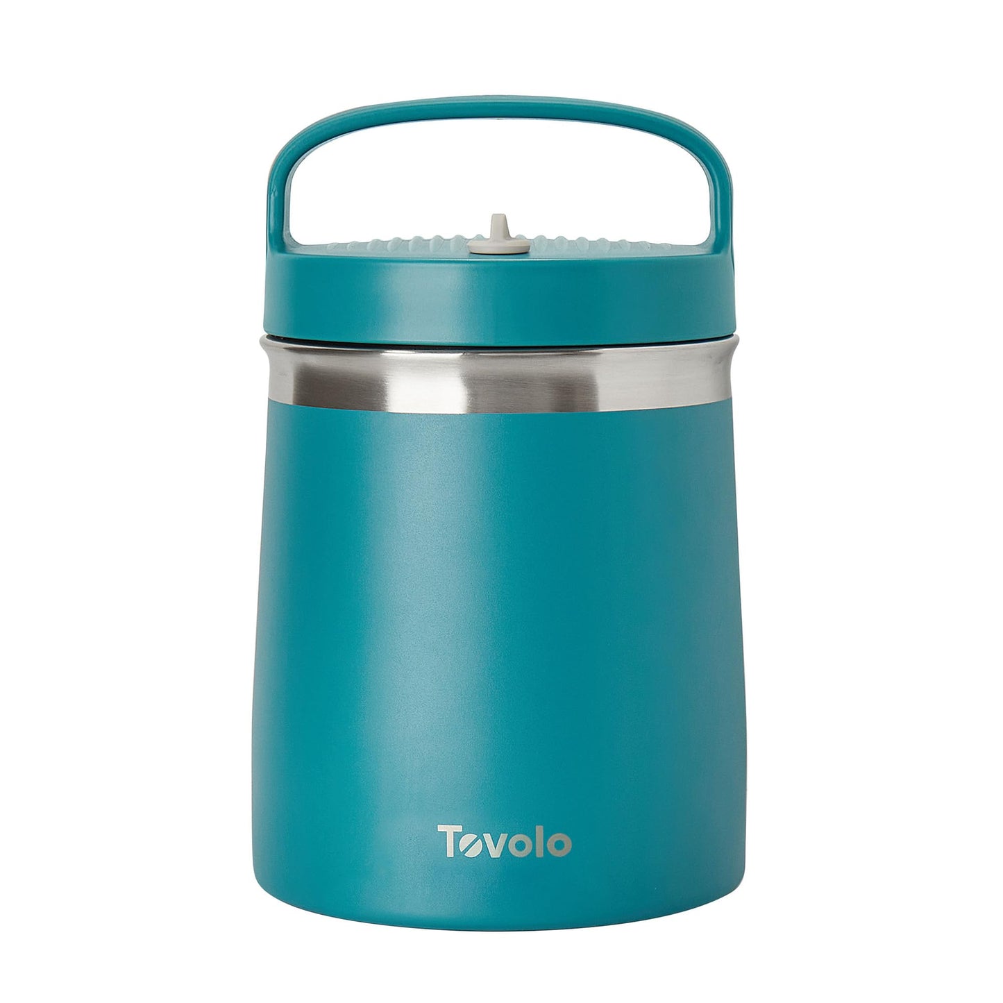 Tovolo Insulated Food Container 2 Quart Food Traveler Thermos for Hot Food and Cold Food Stainless Steel Double Wall Vacuum Insulated Spill Proof Airtight Lid Dishwasher Safe BPA Free Marine Blue