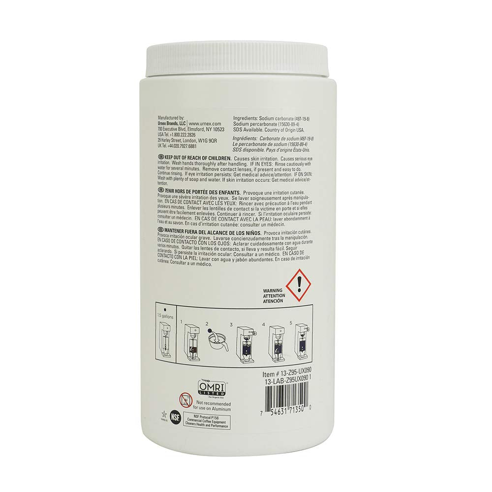 Urnex Tabz Z95-90 Count - Coffee Equipment Cleaning Tablets