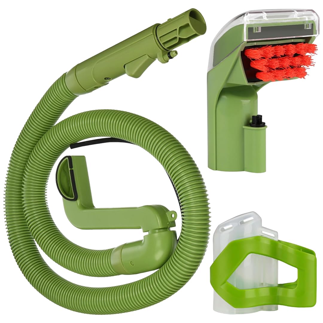 Replacement Hose with Brush and Self Hose Cleaning Tool for Bissell Little Green Portable Carpet Cleaner (With Brush)