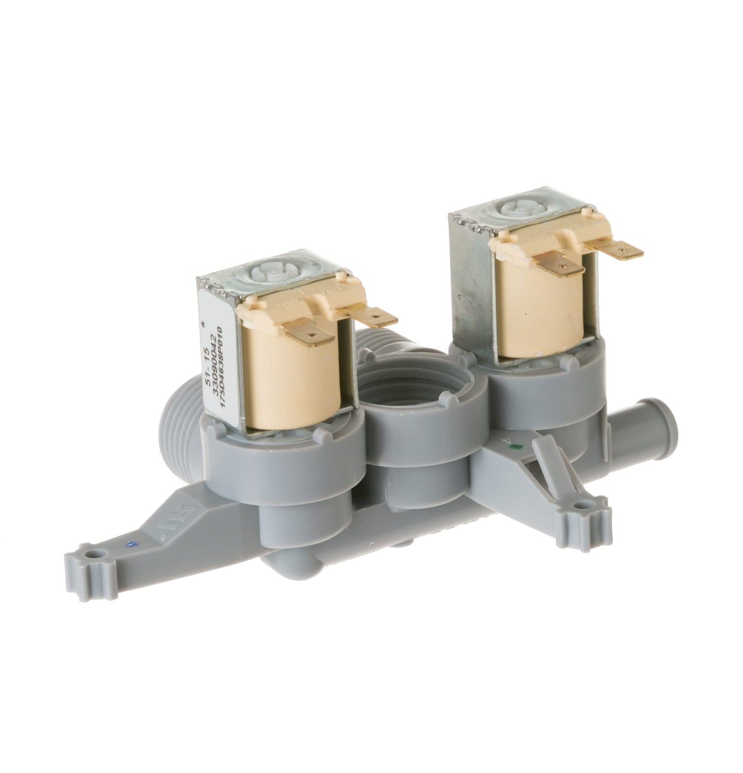 Parts Master Replacement for GE Washer Water Inlet Valve WH13X10037, AP4412517, PS2354072 - Water Shut Off Valve for Stacking or Compact Washing Machines - Compatible with GE Washing Machines