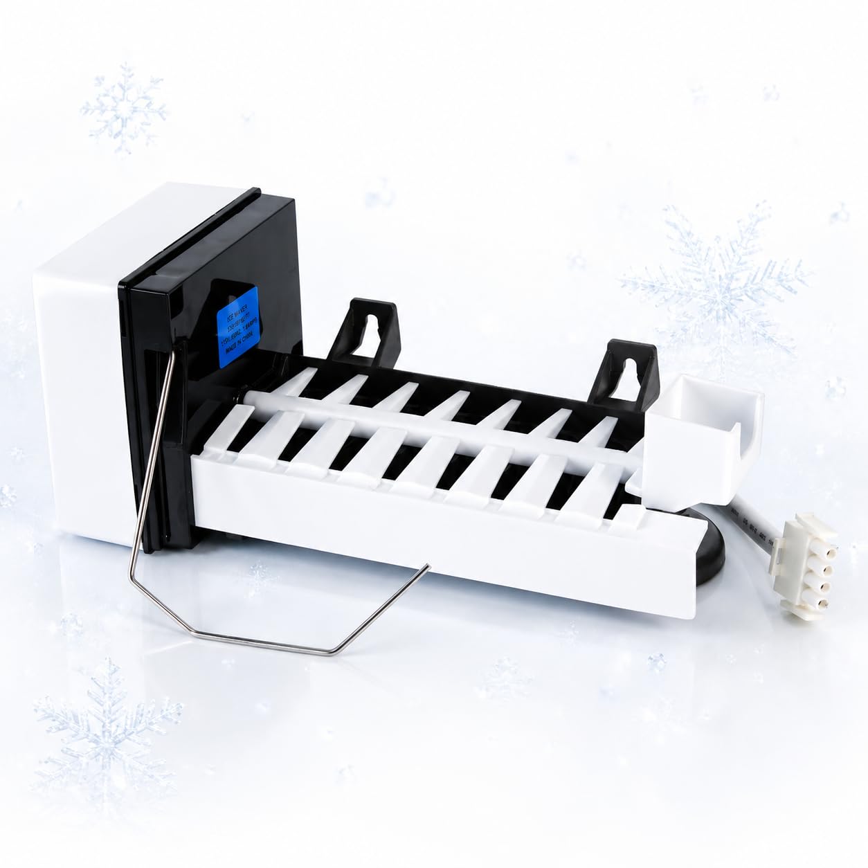 241798231 241798224 241798211 Ice Maker Replacement, 5303918277 Assembly Compatible with Select Frigidaire Electrolux Kenmore Sears Refrigerators, Replaces 241642511 241642501 241798201, Not Universal