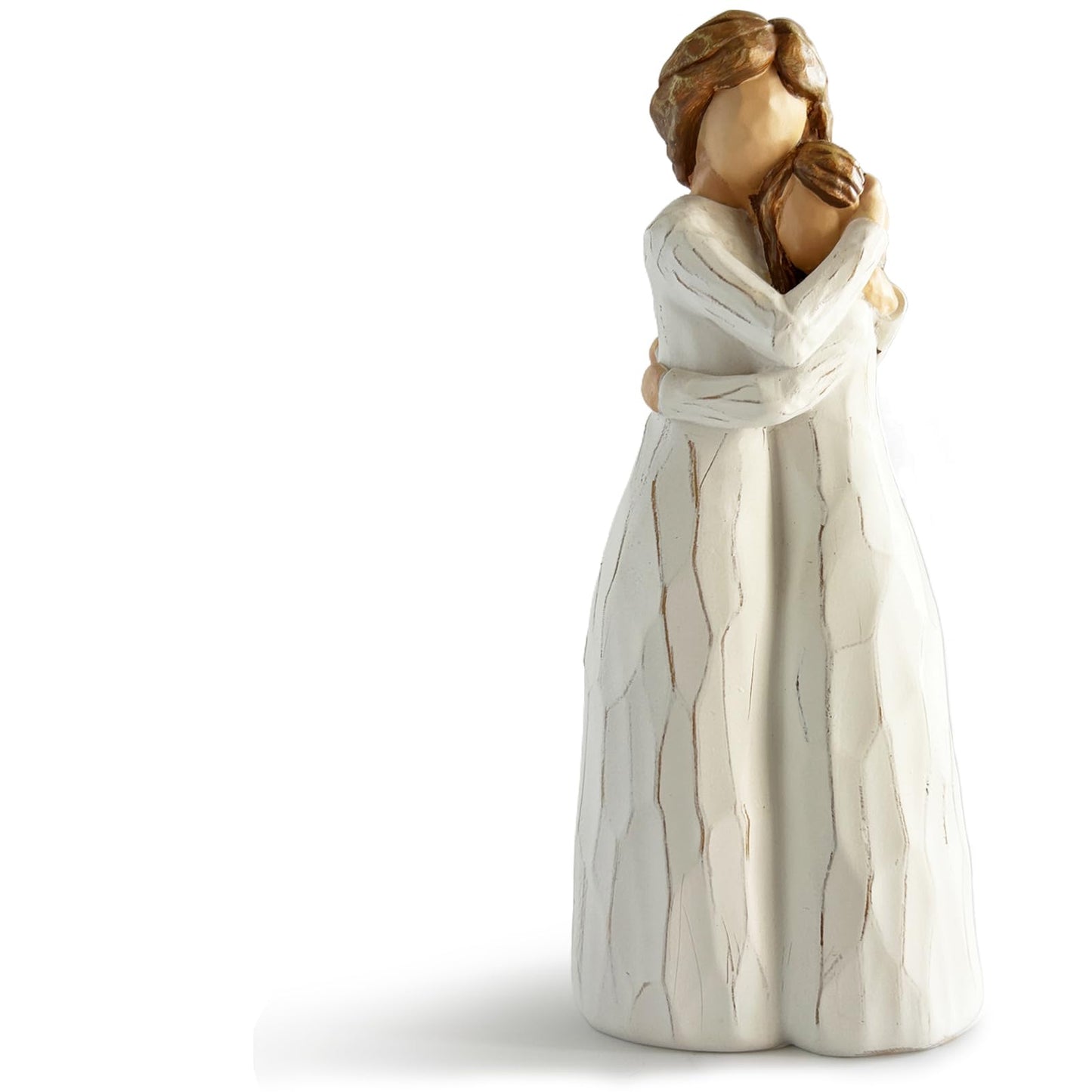 GemsLives Mom Birthday Gifts from Daughter – Gift for Mom or Daughter,7.8'' Mother and Daughter Hand Painted Figure,Mother’s Day, Birthday, Christmas