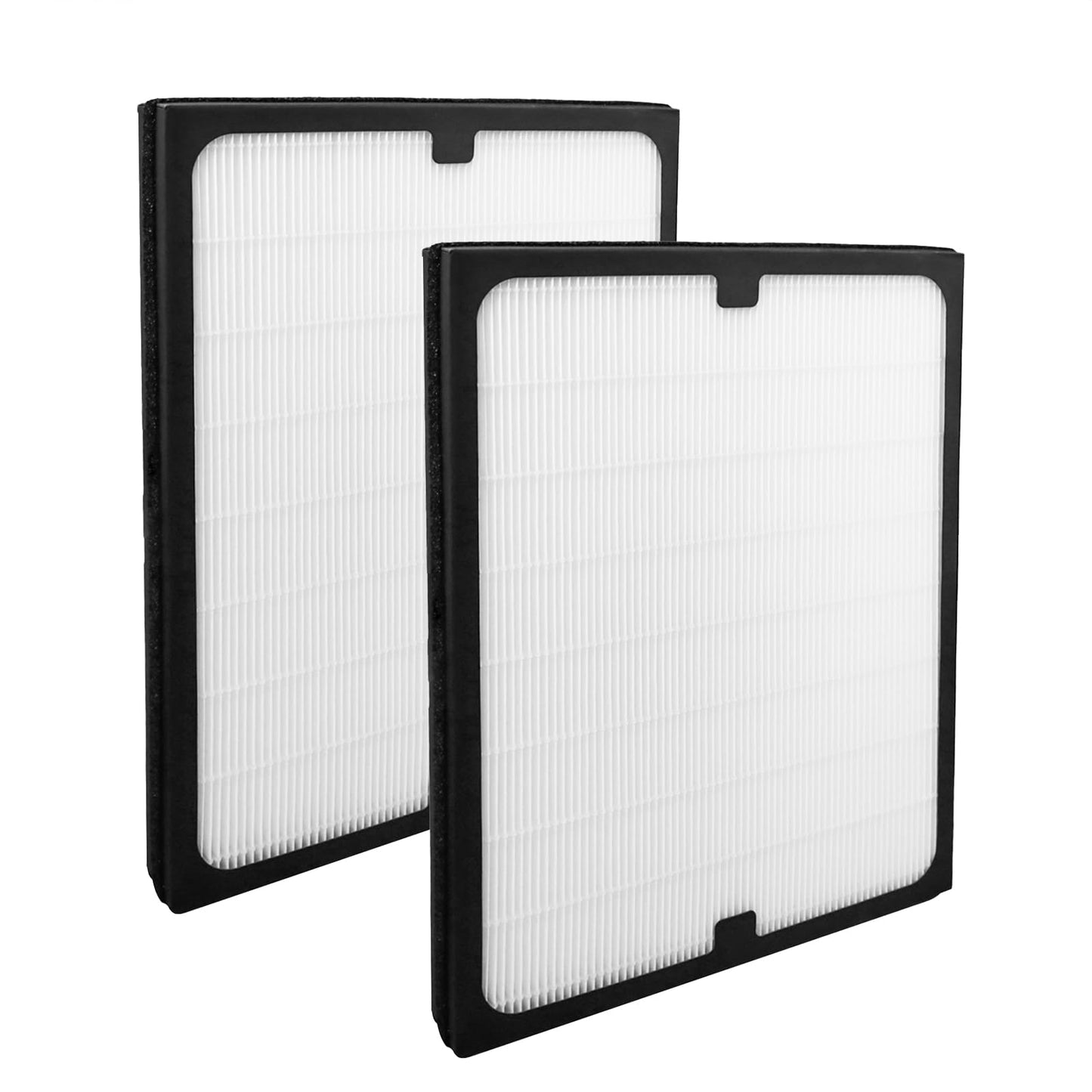 NXBHG 2 Pack Classic 200 Series Particle Filter Compatible with Blueair Classic 280i, 203, 203 Slim, 205, 270E, 270E Slim Air Puri-Fier, Filter and Combination Particle Carbon Replacement Filter