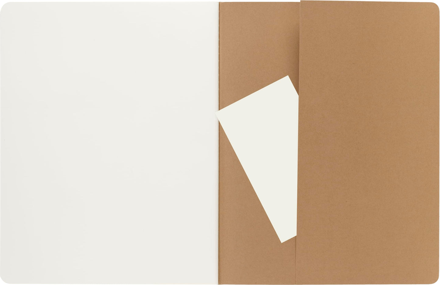 Moleskine Cahier Journal, Soft Cover, Large (5" x 8.25") Ruled/Lined, Black, 80 Pages (Set of 3)