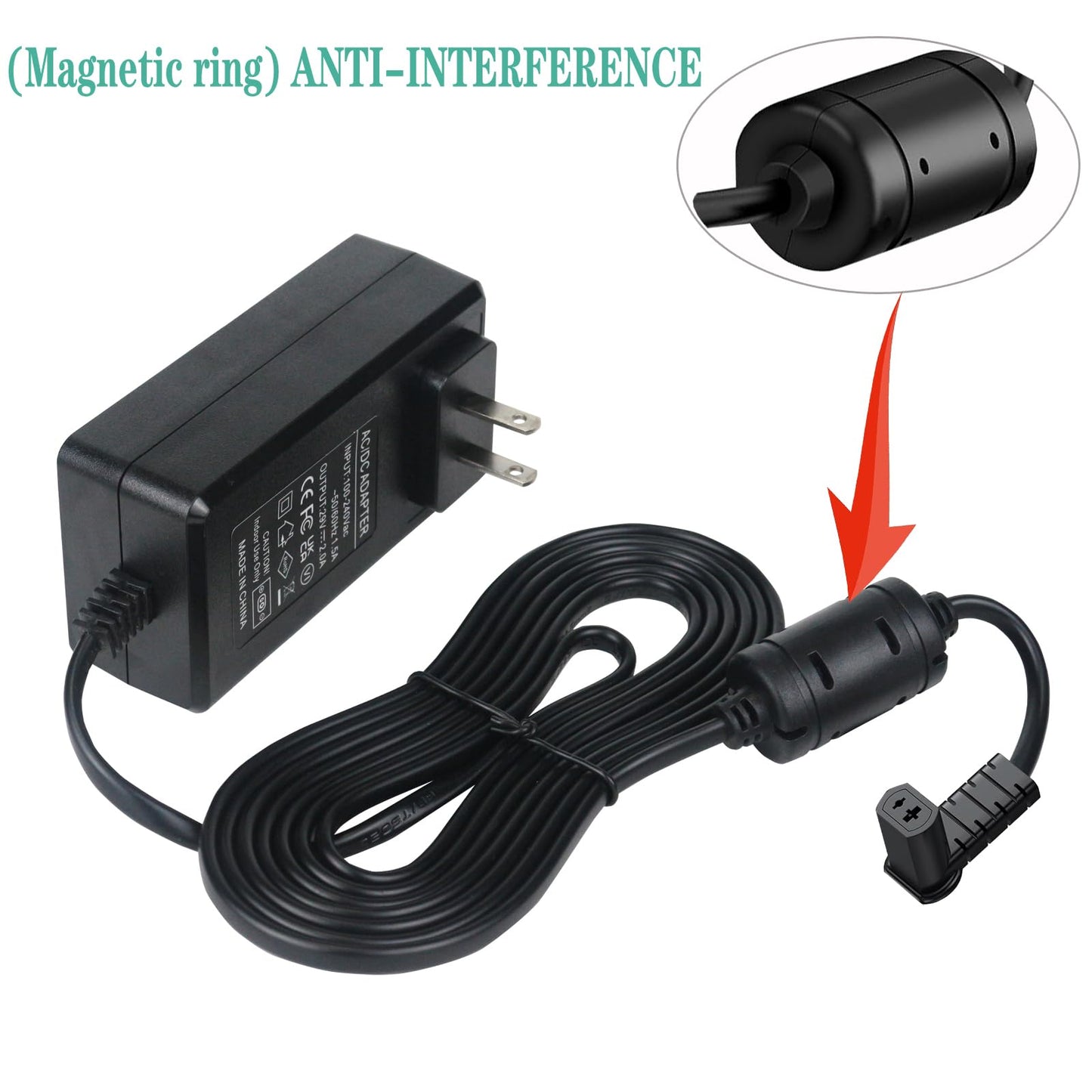 29V2A wall mounted plug-in recliner power supply, universal power supply for lift chairs, recliner sofas, compatible with most brands and models FS2900-2000 ZB-H29002A-C ZBPOWER, with L-shaped adapter