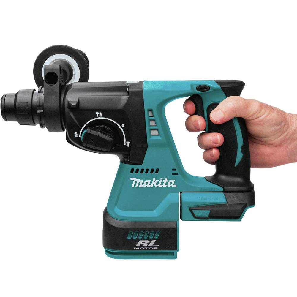 Makita XRH01Z 18V LXT Lithium-Ion Brushless Cordless 1-Inch Rotary Hammer Accepts SDS-PLUS Bits