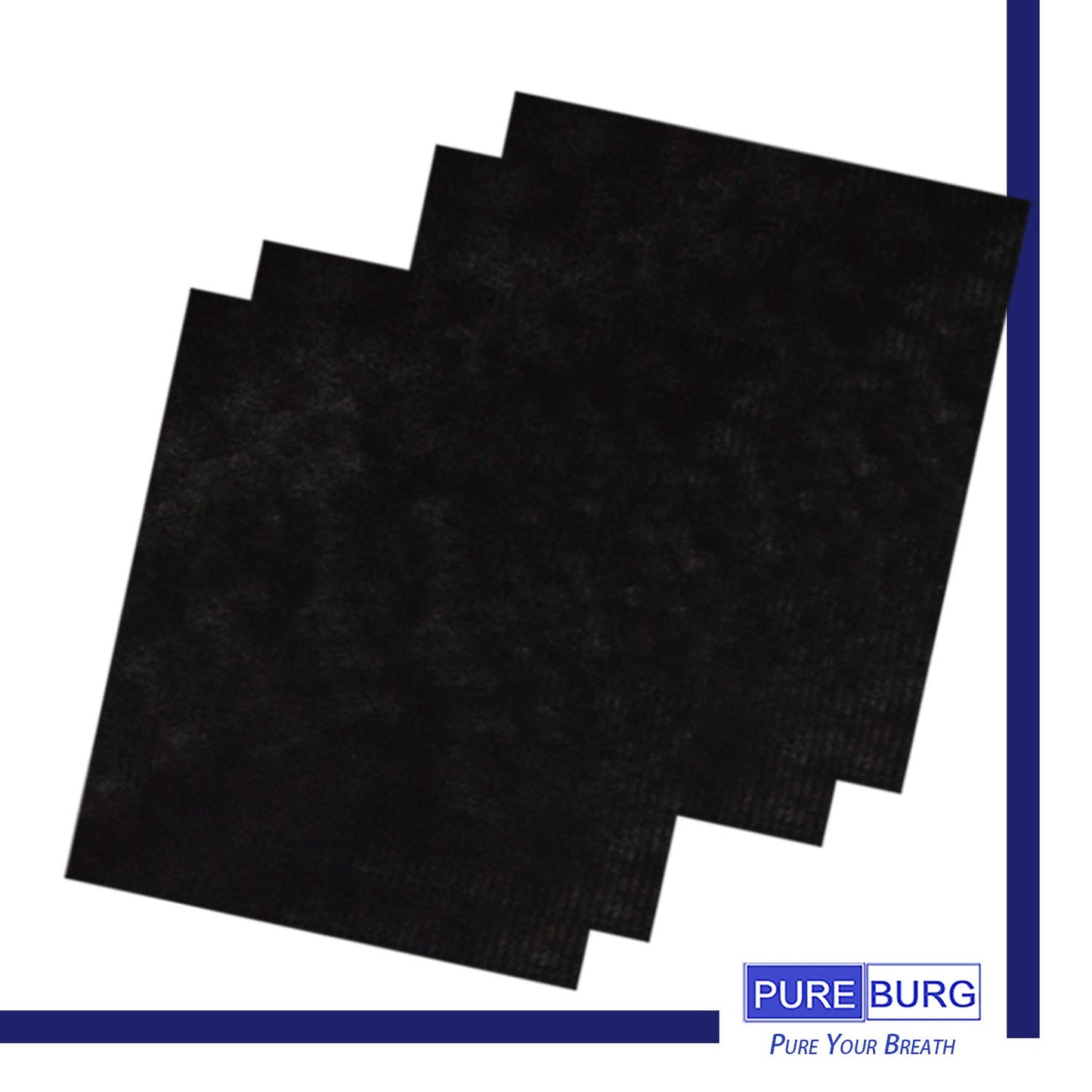 PUREBURG MD1-0022 MD1-0023 Replacement Filter Compatible with Vornado AC300 AC350 AC500 AC550 PCO200 PCO300 PCO500 PCO375DC PCO575DC Air Purifiers,2-Pack H13 HEPA