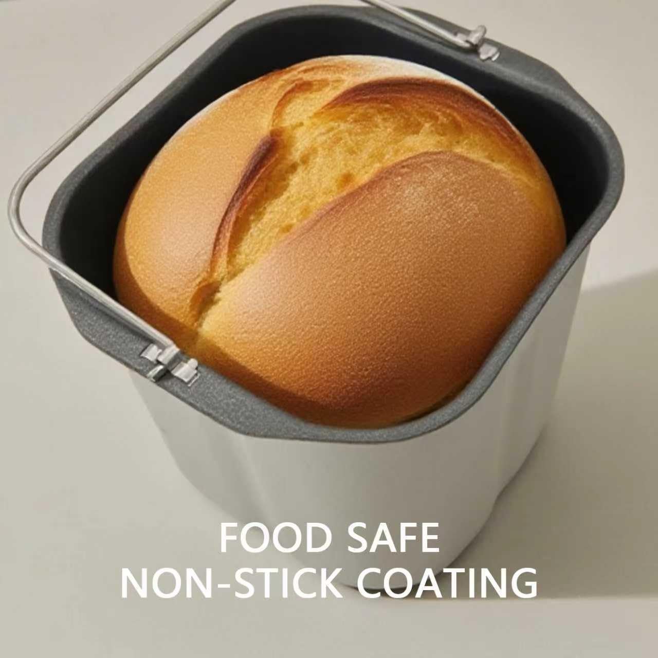 Bread Maker Pan Replacement with Kneading Paddle, Compatible with Cuisinart CBK-110NAS & CBK-110P1 2LB Vertical Bread Makers, Fits Elite Gourmet EBM8103M, Hamilton Beach 29987 & KitchenAid