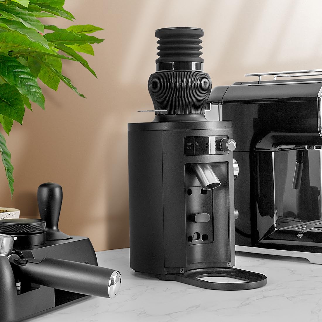 Coffee Grinder Cleaning Tool Accessories Single Dose Hopper Air Bellow with Aluminum Lid Compatible for Mahlkonig X54 Espresso Coffee Grinder