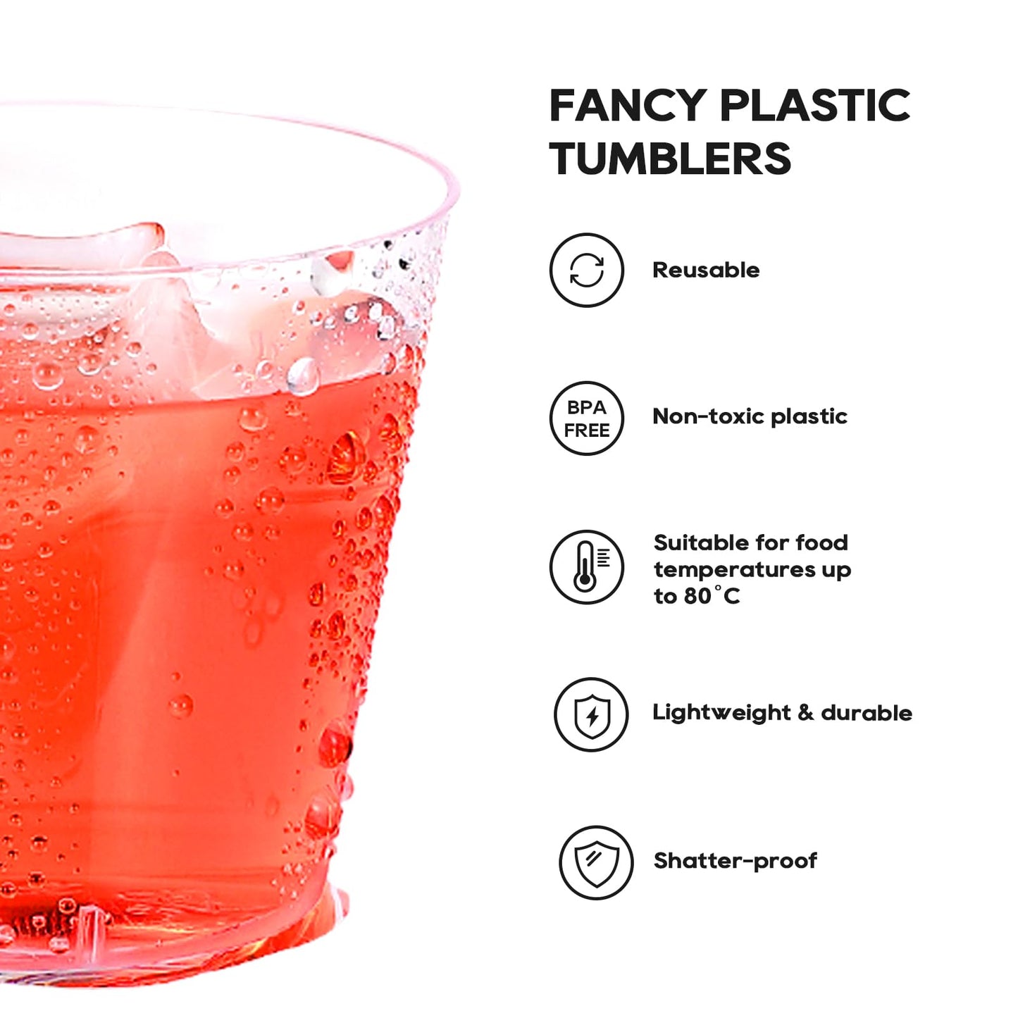 1 OZ 1000 Pack Plastic Shot Glasses, Disposable Cups, 1 Ounce Tasting Cups Party Cups Perfect for Whiskey, Wine Tasting, Food Samples, and Parties