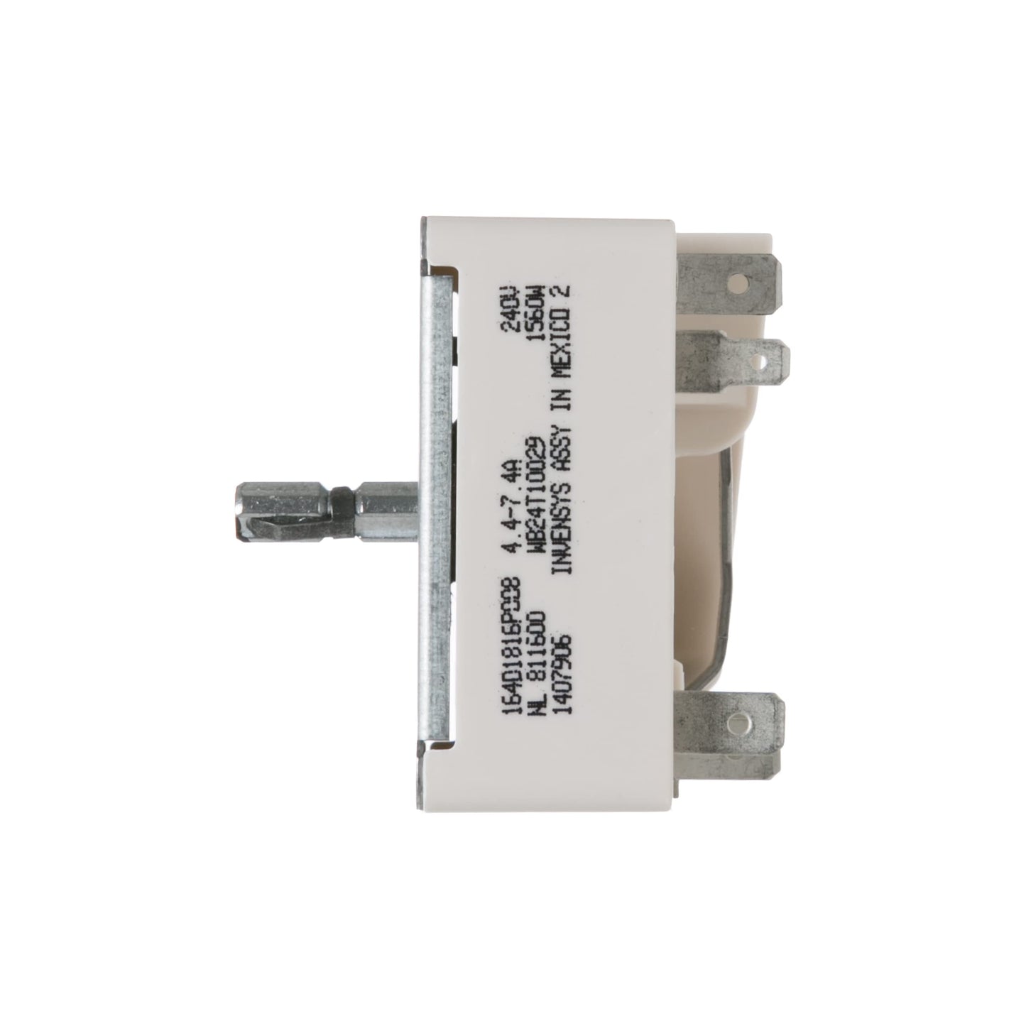 GE Appliances WB24T10029 Range Surface Element Control Switch, 1,500-watt