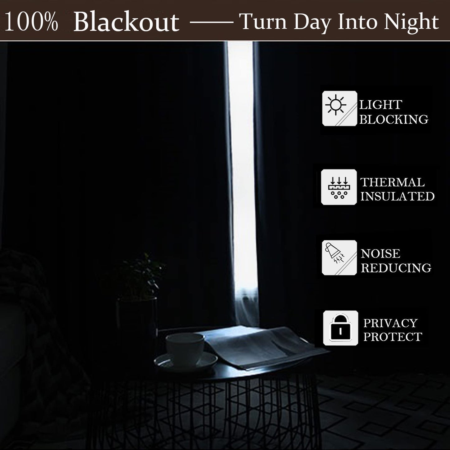 100% Blackout Ivory Off White Velvet Curtains 108 inch Long for Living Room,Set of 2 Panels Liner Rod Pocket Back Tab Thermal Window Drapes Room Darkening Heavy Decorative Curtains for Bedroom