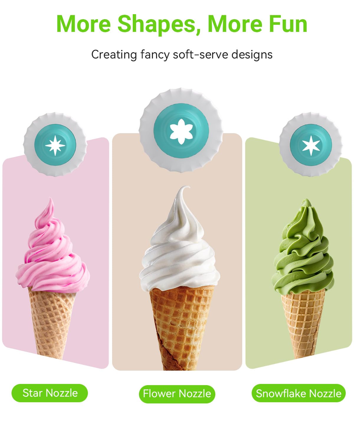Mbetter 4 Pack for Ninja Creami Swirl Pints and Lids Compatible with Ninja NC700 Series, NC701, NC701C, Creami Containers for Swirl Ice Cream & Soft Serve Makers, BPA-Free, Dishwasher Safe, colorful