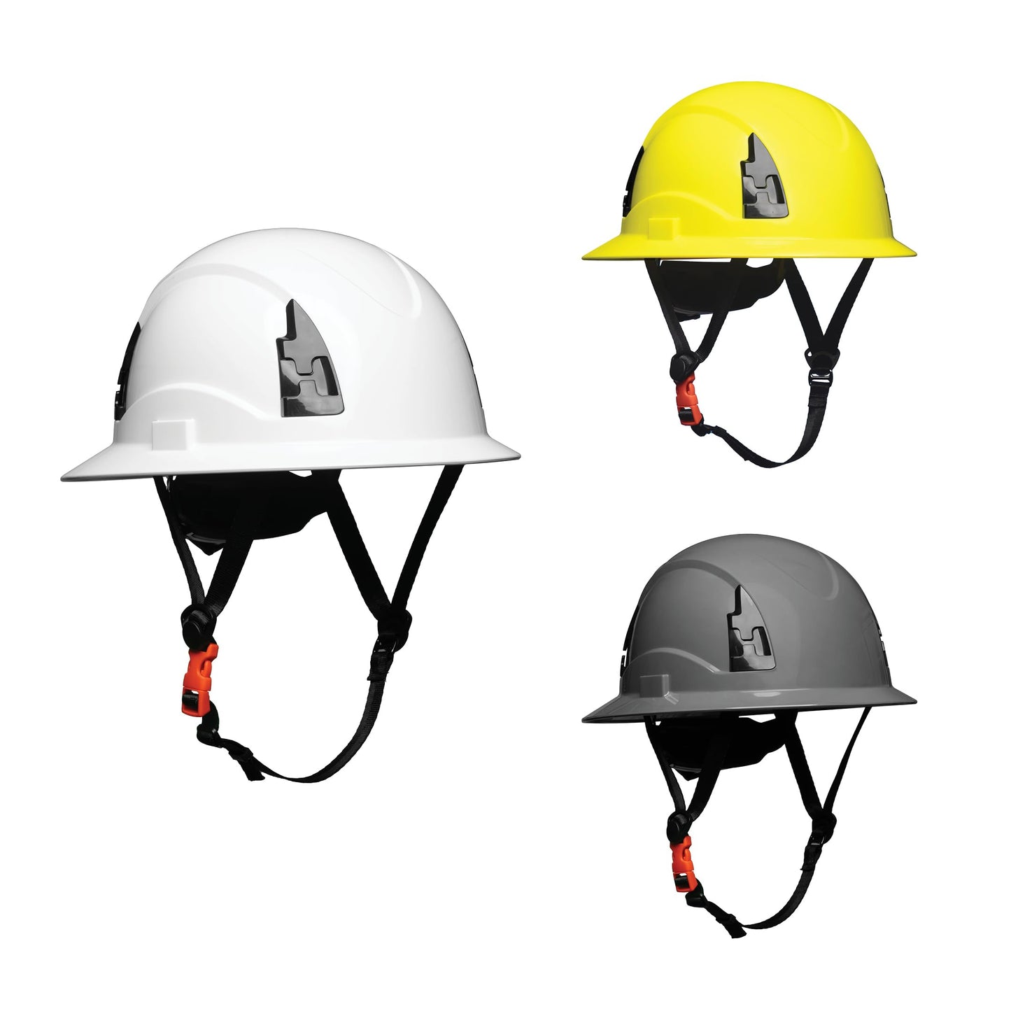 Malta Dynamics APEX Type 2 Class E Full Brim Safety Helmet, ANSI Z89.1, EN12492, OSHA 1910 and OSHA 1926 Compliant, Rated for 20,000 Volts, Grey
