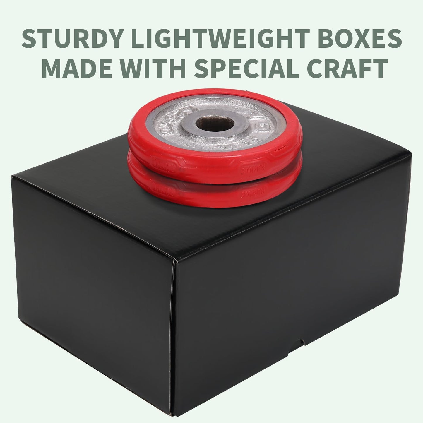 Rempry 10x7x5 Inch Black Shipping Boxes 20 Pack, Cardboard Mailer Boxes for Small Business Mailing