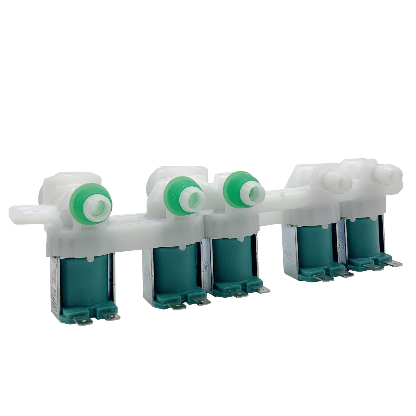 Washer Water Inlet Valve Assembly For Samsung WA48H7400AP/A2 WA48H7400AW/AA WA48H7400AW/A2 WA50F9A7DSP/A2 WA52M7750AV/A4 WA50K8600AV/A2 WA54M8750AV/A4 WA45H7200AW/A2 WA50F9A6DSW/A2 WA48J7700AW/A2
