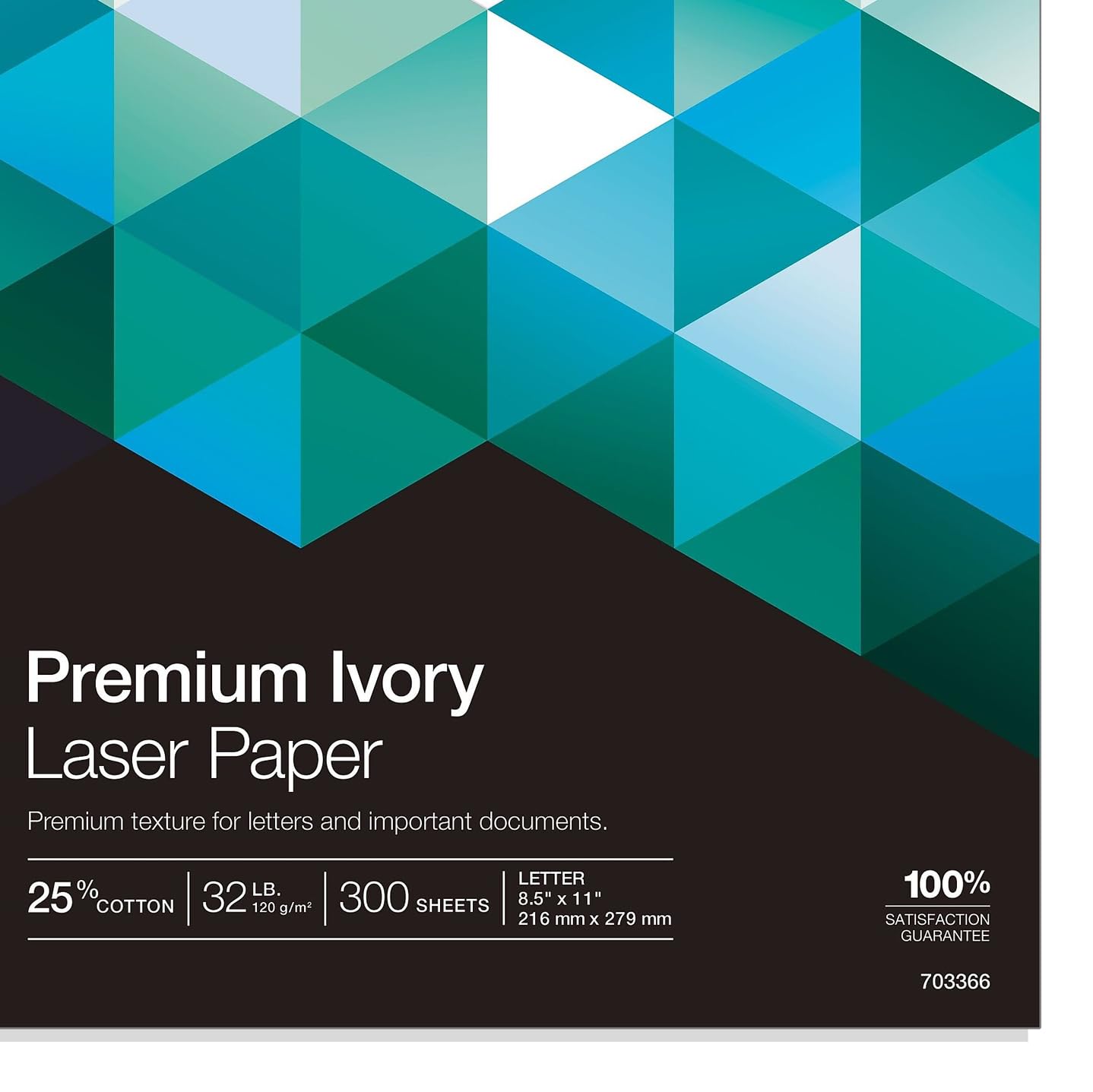 Staples 25% Cotton Fine Laser Paper. Ivory, for Office, School & Home, for Office, School & Home
