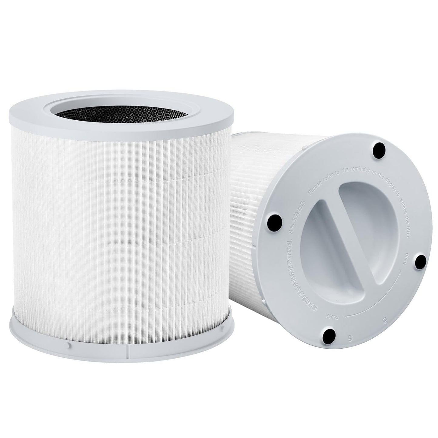 Slirceods mi4 Compact Air Filter Replacement for Air Purifier Compatible with Xiaomi 4 Compact Air Purifier Filter (2pack)