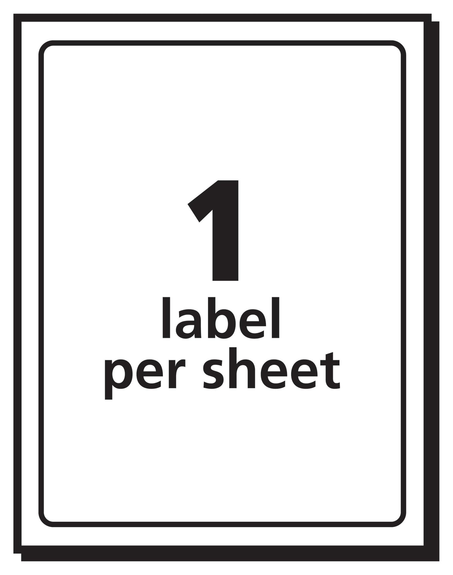 Avery Shipping Labels with TrueBlock Technology, 4" x 6", White, Permanent, 6 Packs for 120 Labels Total (45292)