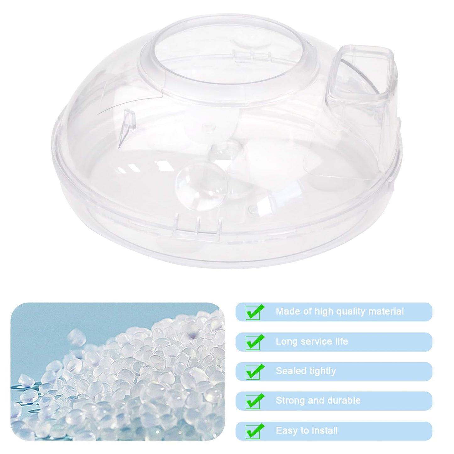 Water Pan Basin 2 1/2 Quart Fit for Rainbow Vacuum Cleaner E2 Type 12 (Black, Silver, e2 Gold Series), with rainbow vacuum replacement parts E-2 (e SERIES™) vacuum cleaning system