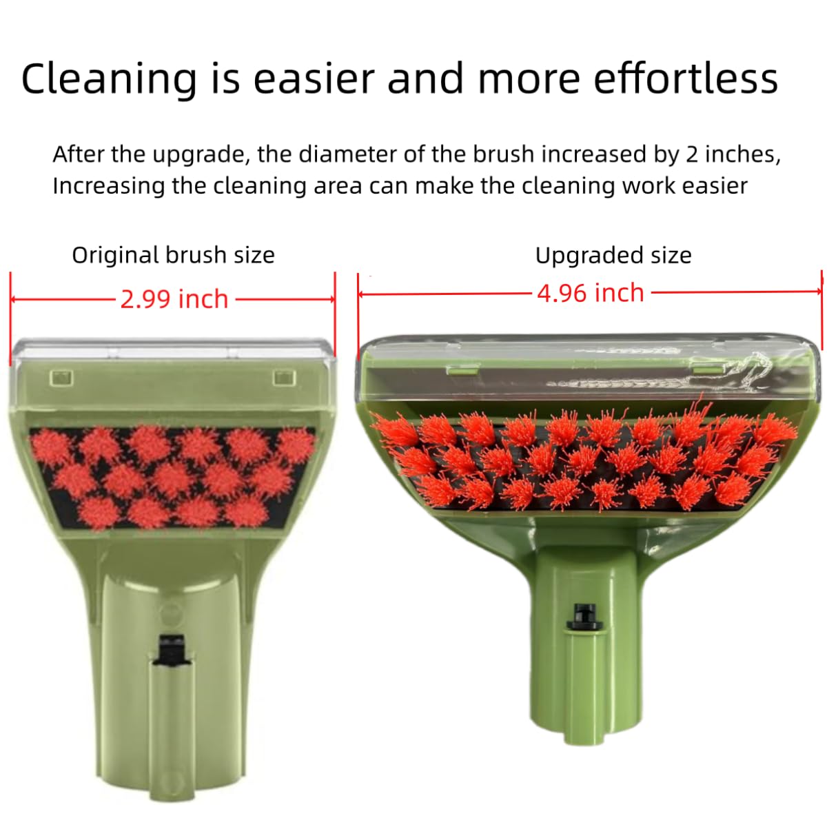 Little Green Machine Brush Replacement Parts for Bissell 1400B 4075 3353 3194 2458 3588F 1986 1425 1400 3in/5.3in Clean Brushes, Hose Clean Tools, Crevice Brushes Tough Stain Brush Tool Attachments