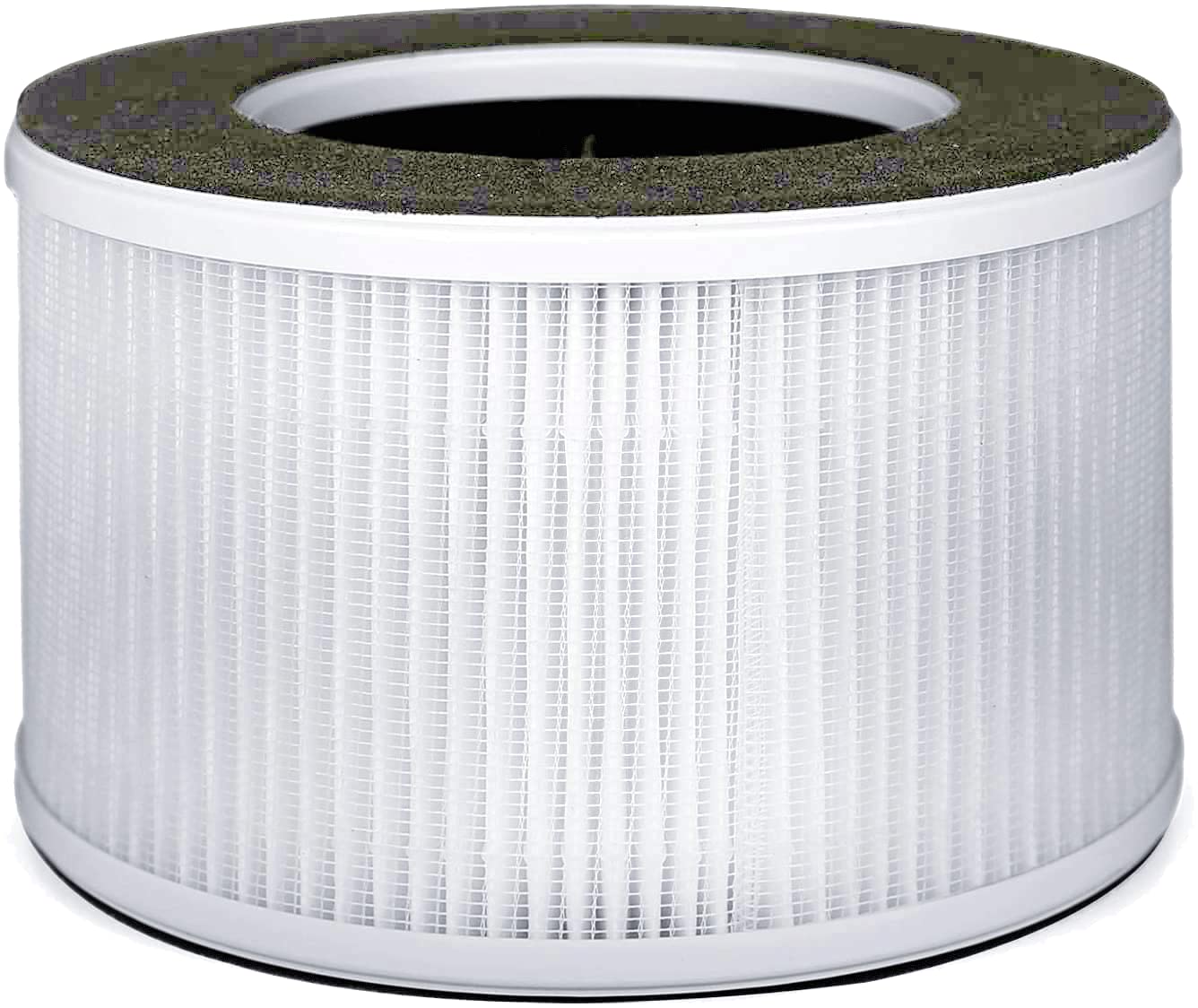 Nispira True HEPA Air Filter Replacement Compatible with hOmeLabs 3-in-1 Compact Ionic HEPA Air Purifier, 4 Packs (NOT COMPATIBLE WITH OTHER BRAND BUT ONLY HOMELABS COMPACT AIR PURIFIER)