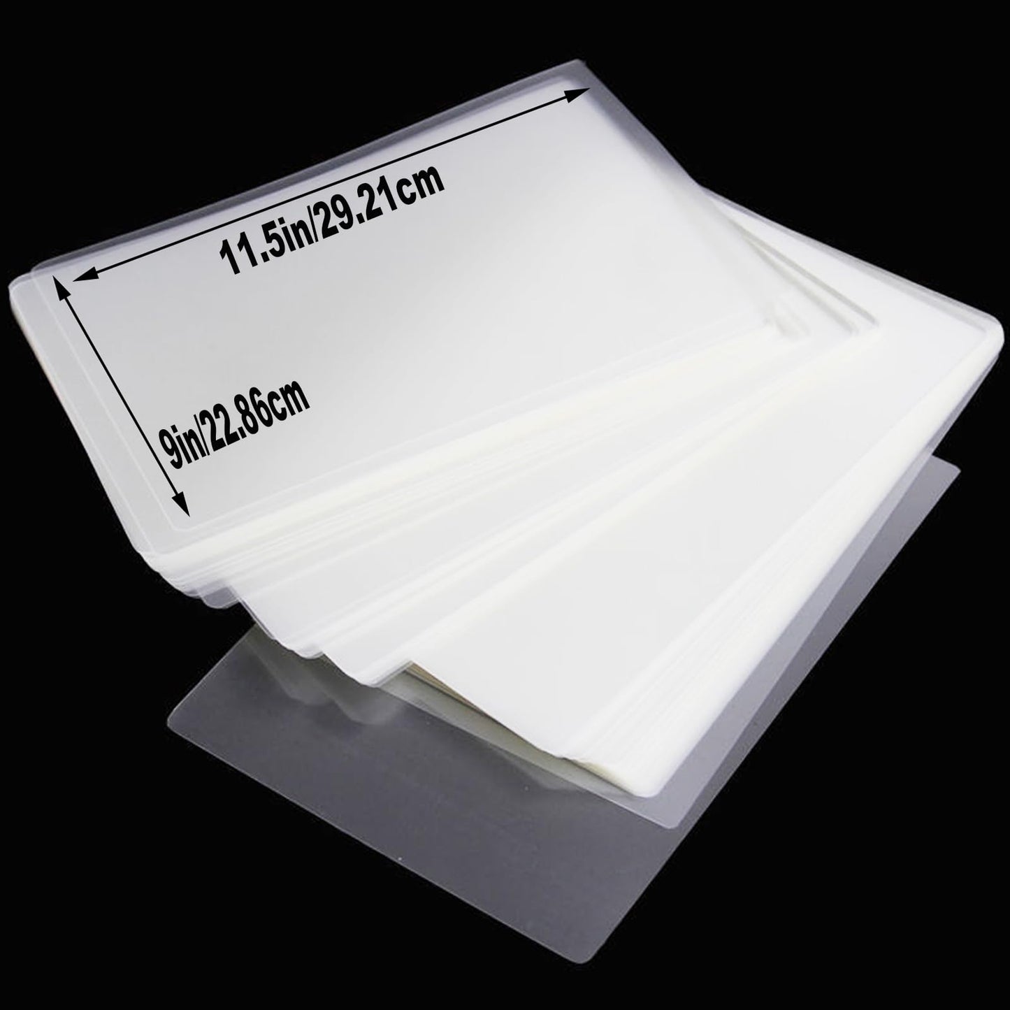 MBLABEL Thermal Laminating Pouches, 300 Pack Laminating Sheets for Use with Thermal Laminators, 9 x 11.5 Inches, Letter Size Sheets, 5 mil Thickness