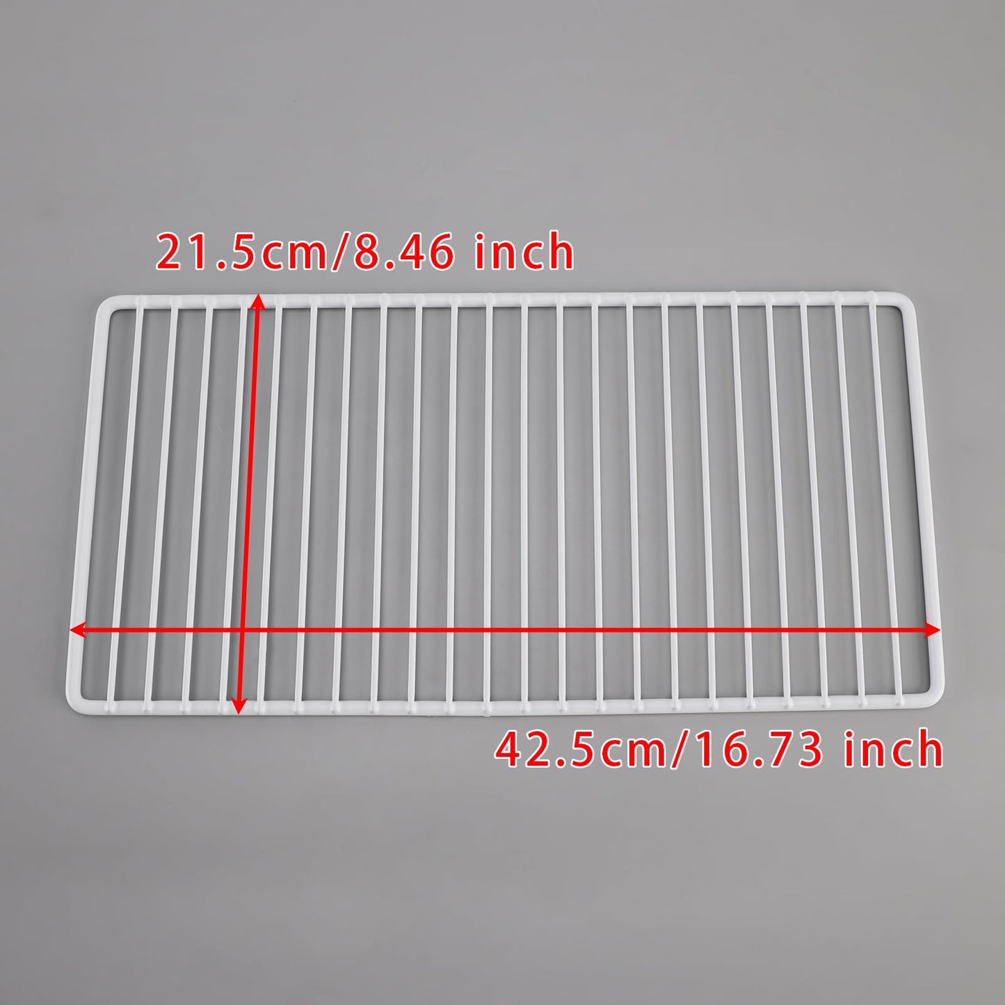 Frezon 2932627025 RV Refrigerator Freezer Wire Shelf Fit for Dometic RV Refrigerators and Freezers,Length: 16.73 inches, Width: 8.46 inches