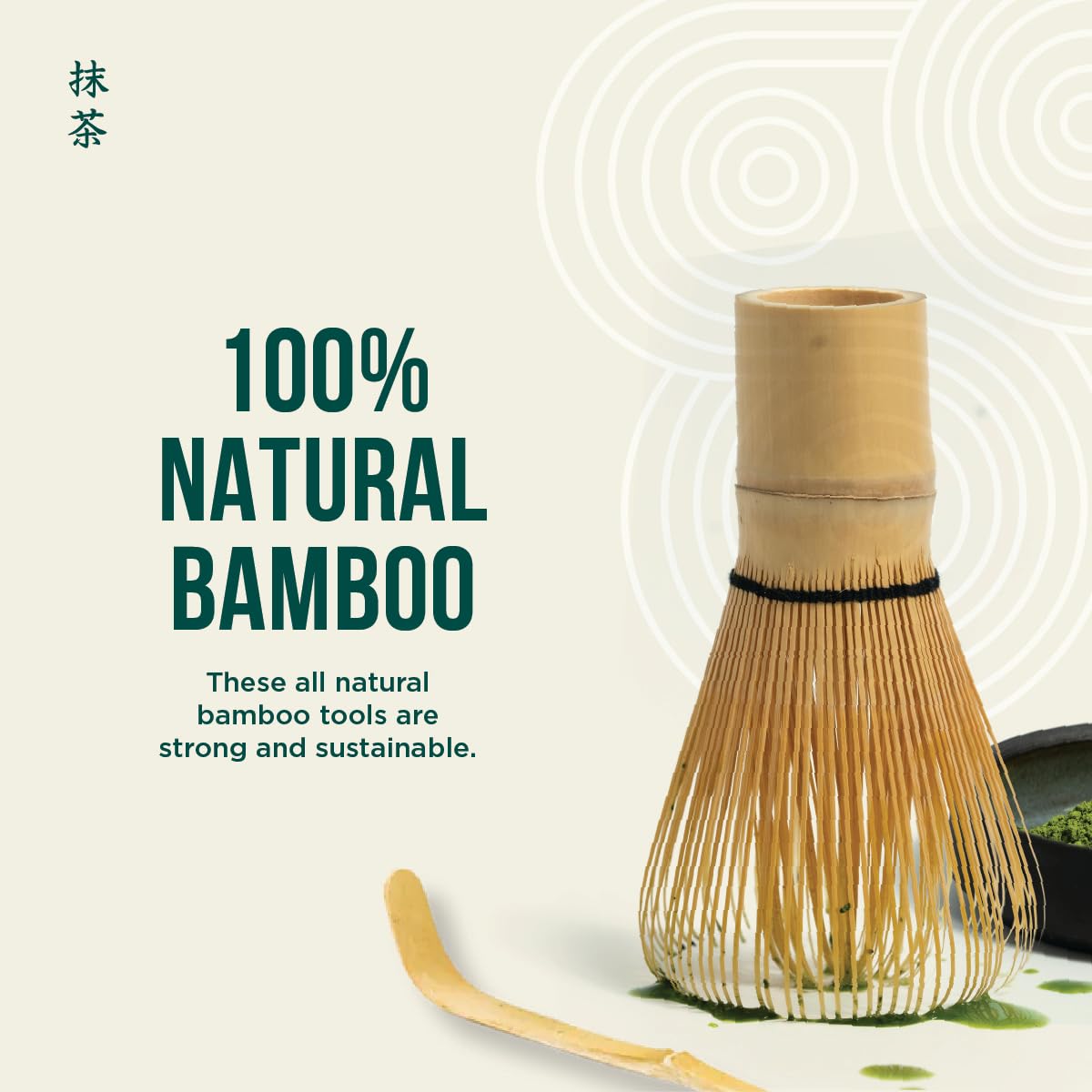 Jade Leaf Matcha - Complete Matcha Whisk Set - Ceremonial Gift Set Includes: Bamboo Matcha Whisk & Scoop, Stainless Steel Sifter, Stoneware Bowl & Whisk Holder, and Prep Guide