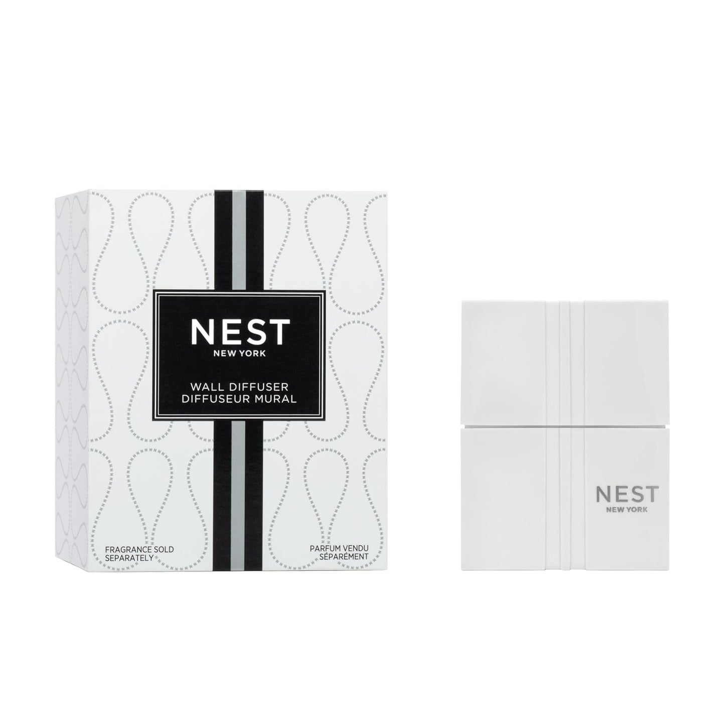 NEST New York Wall Diffuser Device - Up to 30 Days of Continuous Scent - Flame Free - Made in USA