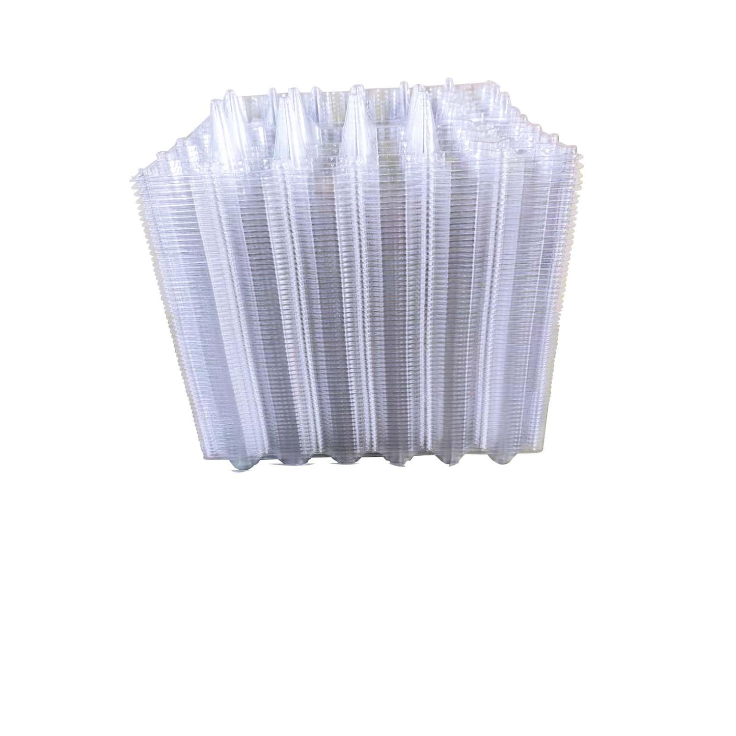 FUailiYY 60 pc Plastic Bulk EggCarton,18 cone egg carton cheap bulk, Suitable For Storing Egg in Farmers' Markets, Supermarkets, Kitchens(3 * 6)
