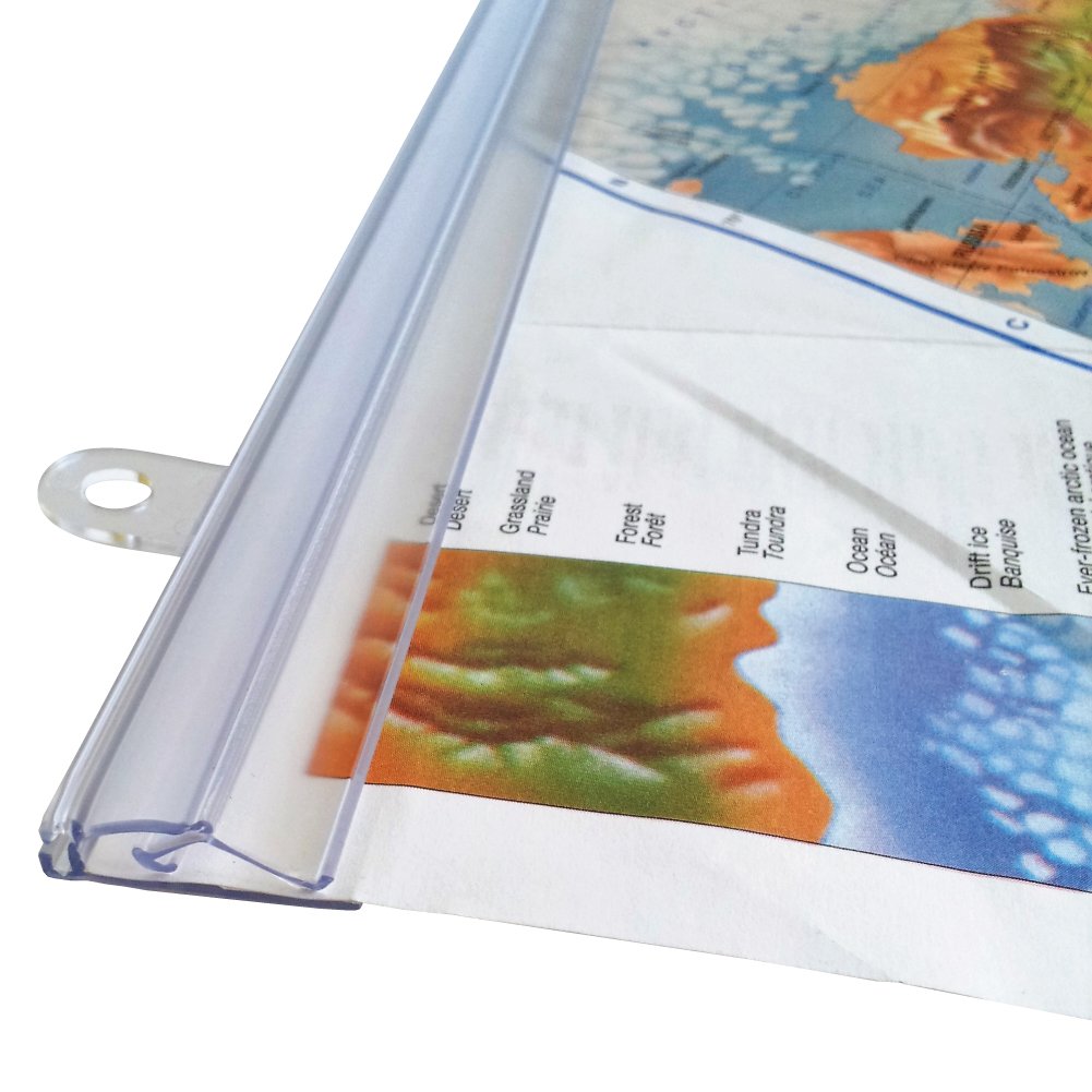 goKelvin Poster Hanger Frame 48 inch wide 48x36 48x48 48x72 (Clear)