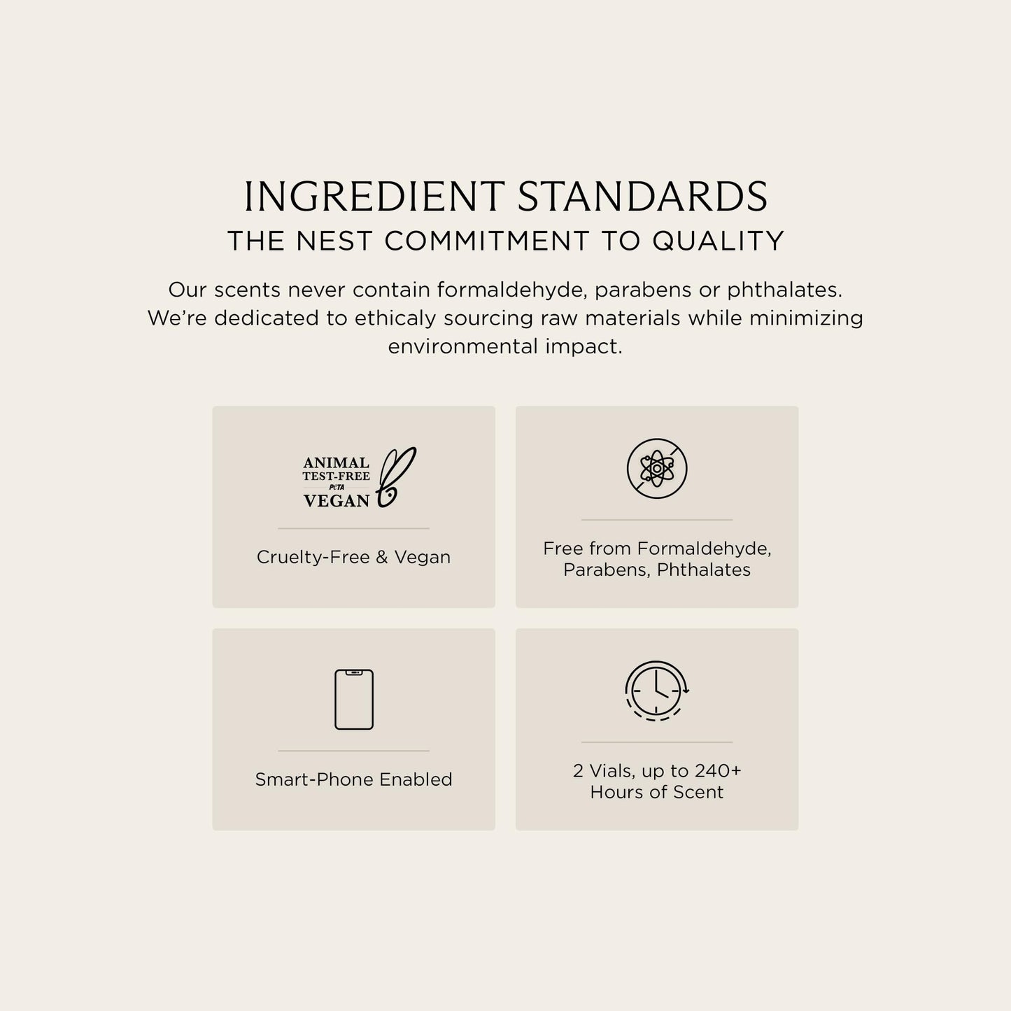 NEST New York Smart Home Fragrance Diffuser Refill Smart Vials, Bamboo - Set of 2 - Designed for NEST x Pura 3 and NEST x Pura 4 Diffusers - Cruelty Free, Vegan