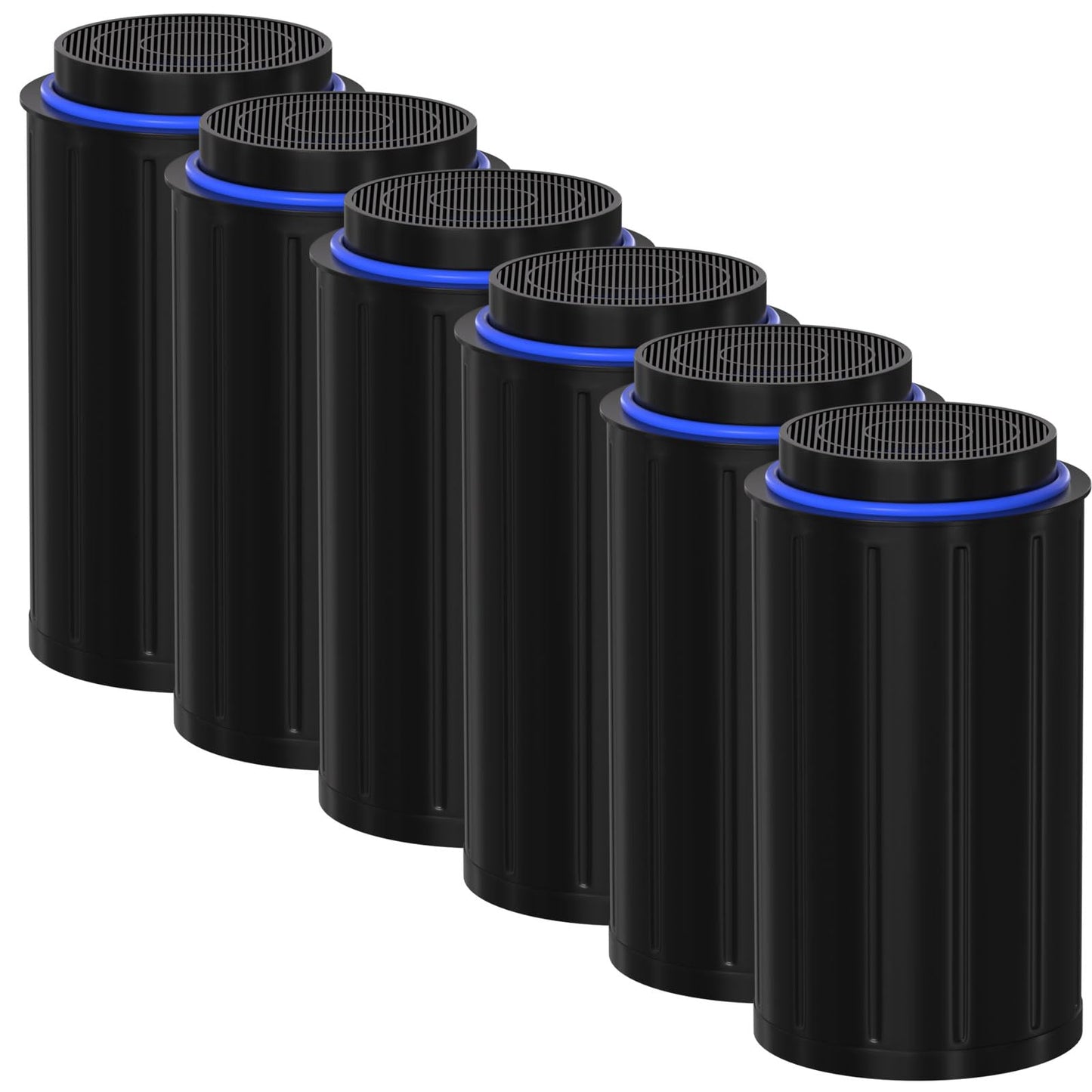 FC-50 Replacement Filters Compatible with Vitamix FoodCycler FC-50 and and FC-30 models, with Activated carbon filters, Pack of 6