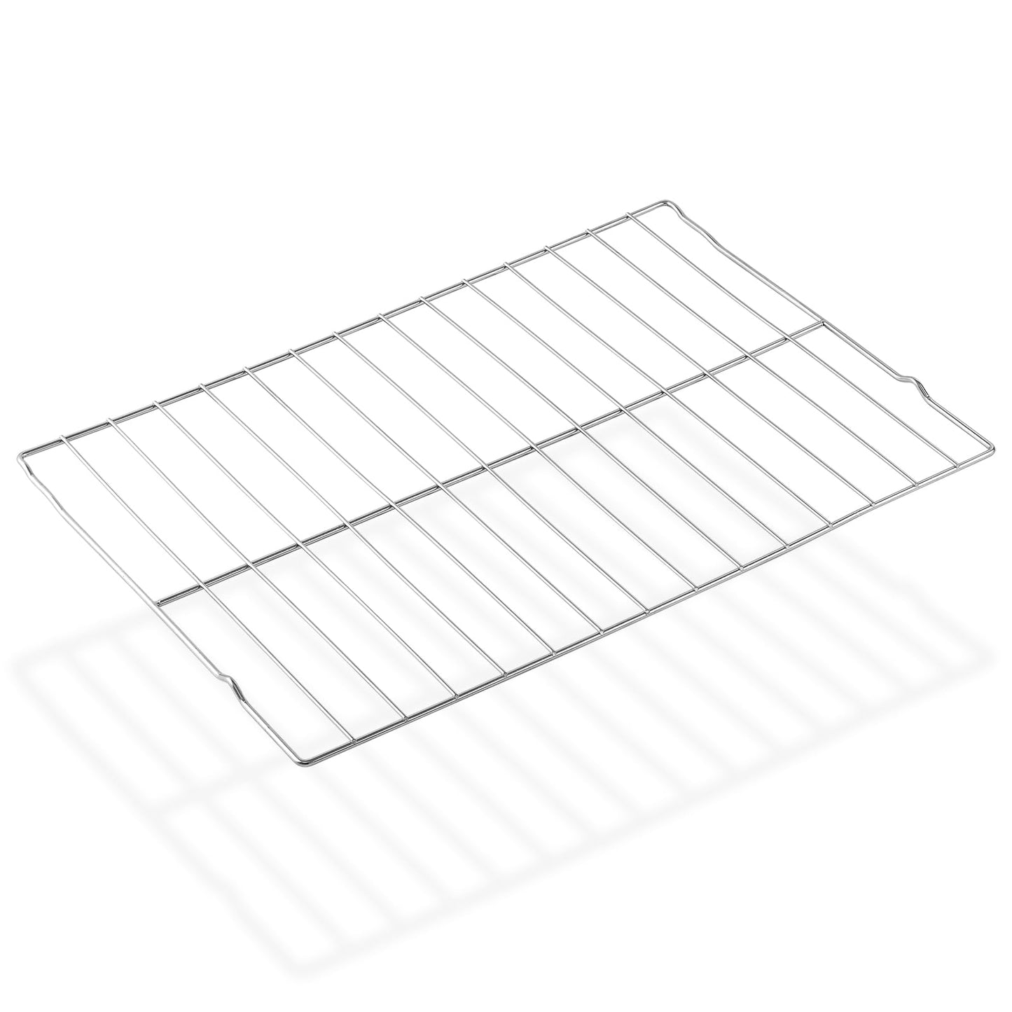 Allstare WB48X20249 Oven Rack Replacement Parts for GE Stove Oven Parts Oven Shelf 304 Stainless Steel 23.7 x 16 Inches Hotpoint General Electric Gas Range Toaster Oven Baking Wire Rack Rack-Flat