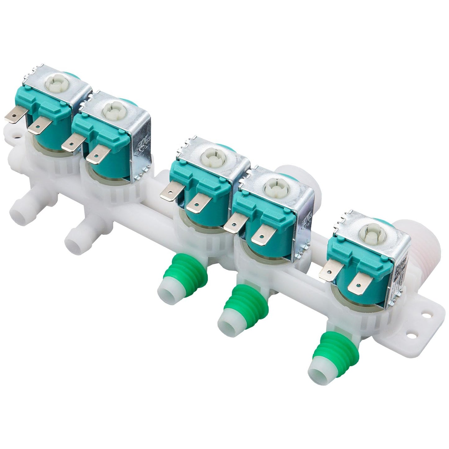 Water Inlet Valve Assembly Compatible With Samsung Washer WA48H7400AW/A2 WA48H7400AP/A2 WA48J7700AW/A2 WA45H7200AW/A2 WA45K7600AW/A2 WA45K7600AW/AA WA456DRHDSU/AA