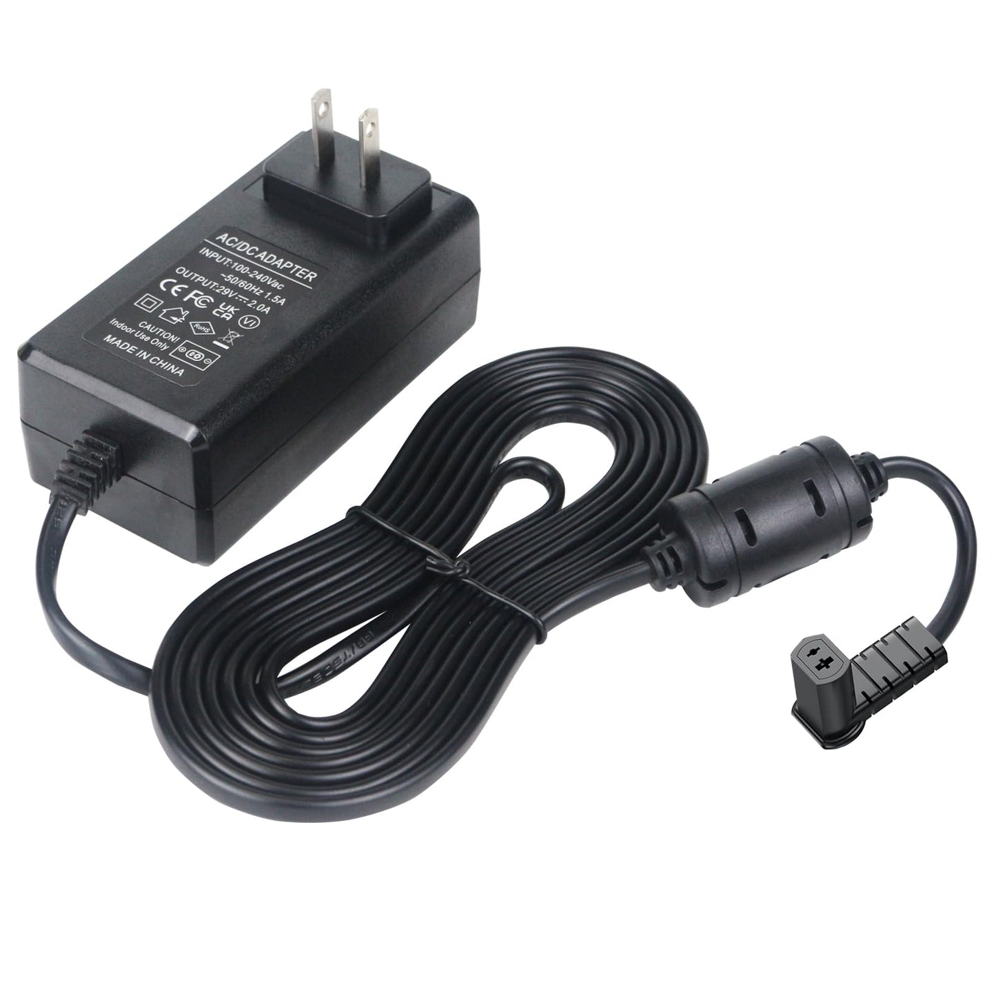 29V2A wall mounted plug-in recliner power supply, universal power supply for lift chairs, recliner sofas, compatible with most brands and models FS2900-2000 ZB-H29002A-C ZBPOWER, with L-shaped adapter