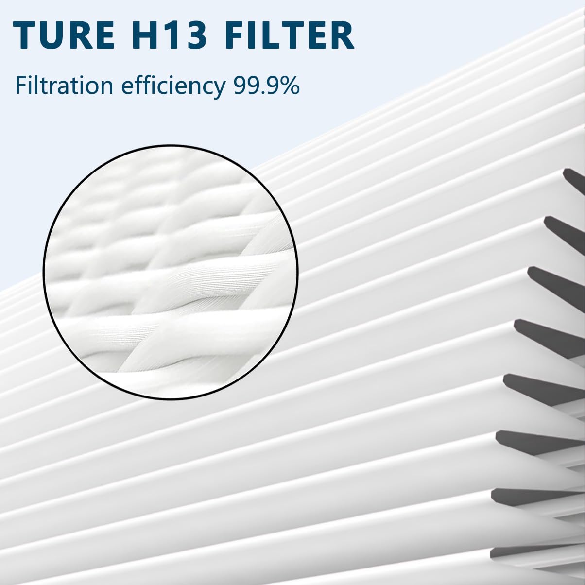 Slirceods P200 Replacement Filter, Compatible with Welov P200S/P200 PRO Air Purifier,3-in-1 H13 True HEPA and High-Efficiency Activated Carbon Filte, 2 Pack