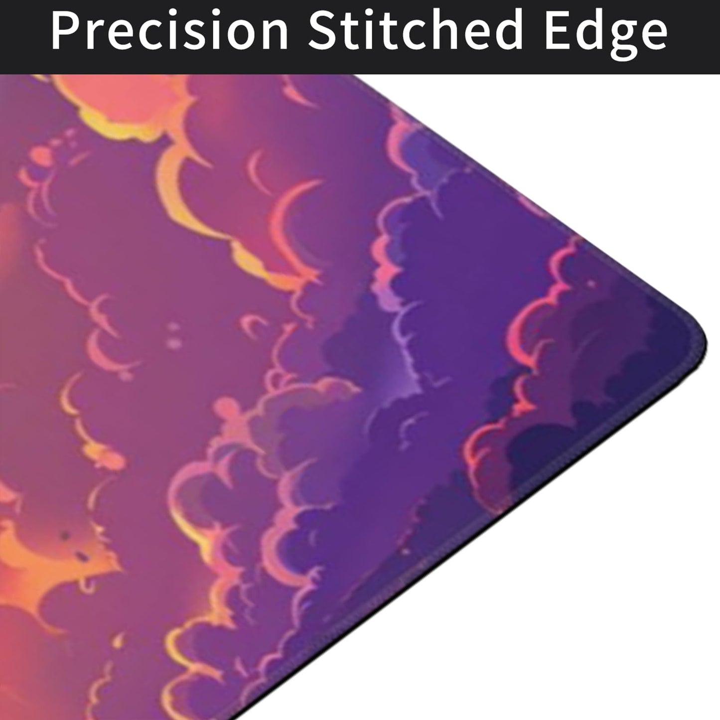 ZOCOZY 48 x 24 Inches Cute Desk Mat Kawaii Pink Purple Desk Pad Anime 3XL Large Mouse Pad Big Full Desk Gaming Mousepad Laptop Computer Keyboard Mouse MatDesk Decor Desk Accessories