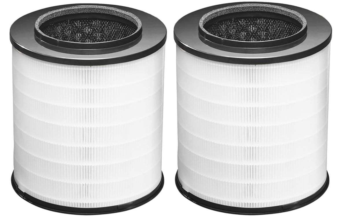WOCASE 2-Pack 12030 True HEPA Replacement Filters, Premium H13 HEPA Air Purifier Filter Compatible with Clorox 1000 Sq. Ft. Medium Room Air Purifier 11030 & 11031, #12030