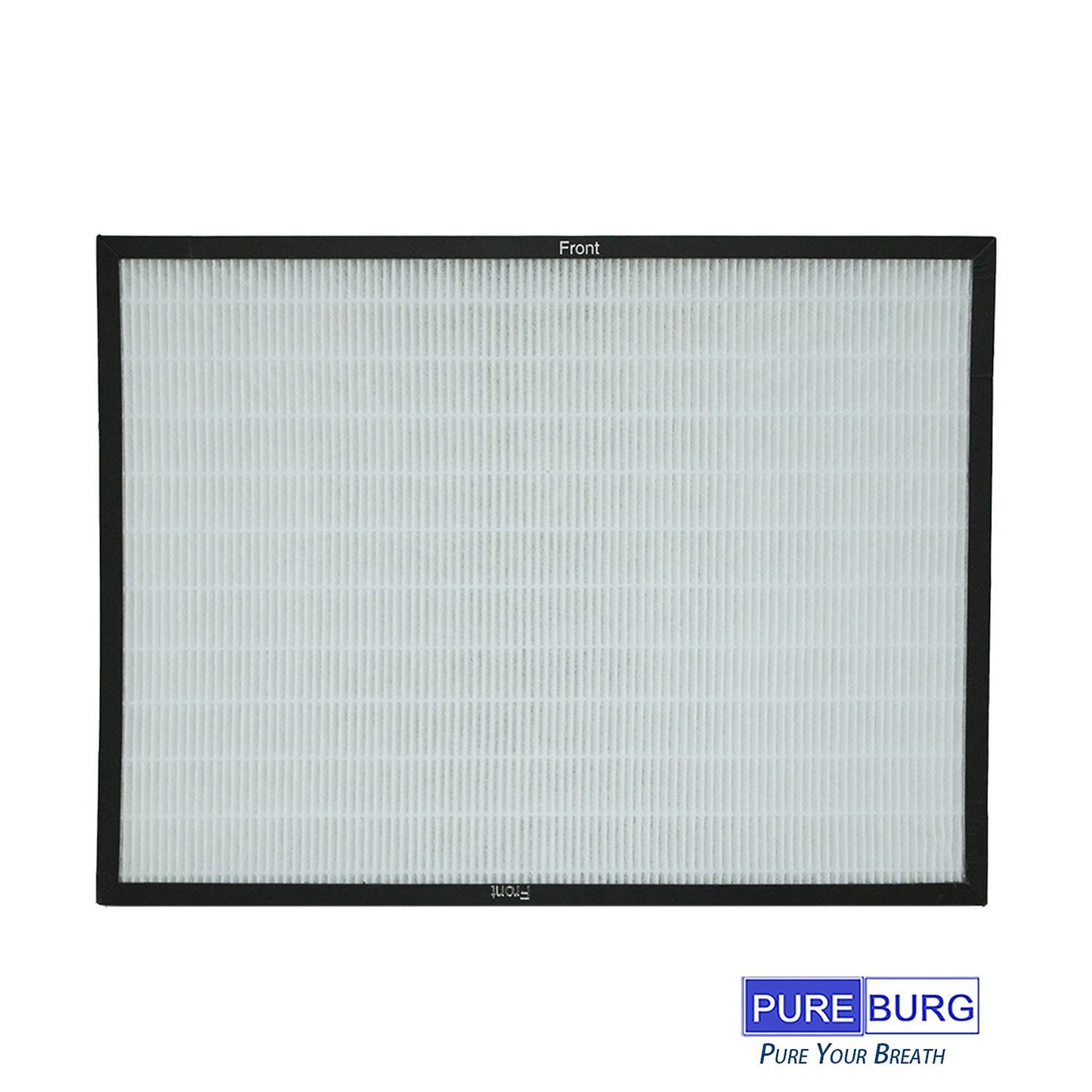 PUREBURG Replacement Filter Compatible with RabbitAir BIOGS CLASSIC SPA-421A SPA-582A Air Purifier, H13 True HEPA and Activated Carbon Filter Odor Reduction