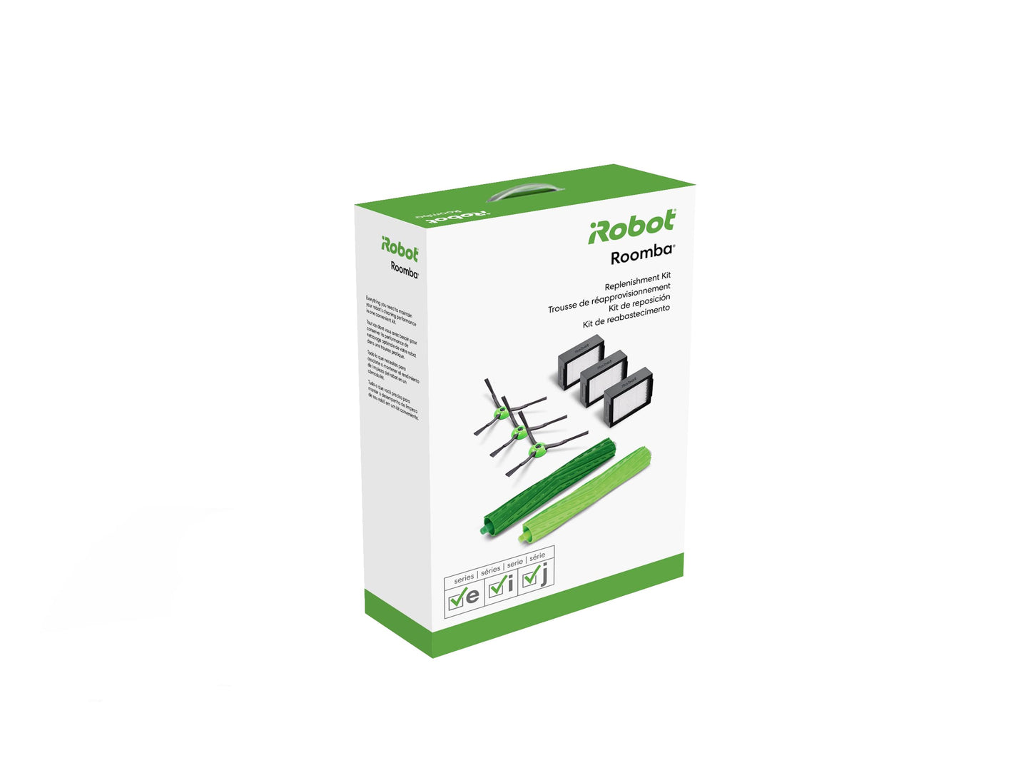 iRobot Authentic Replacement Parts - Replenishment Kit for Roomba e, i, and j Series and Roomba Combo i5 and j5 Series, Not Compatible with Combo j7+ or Combo j9+