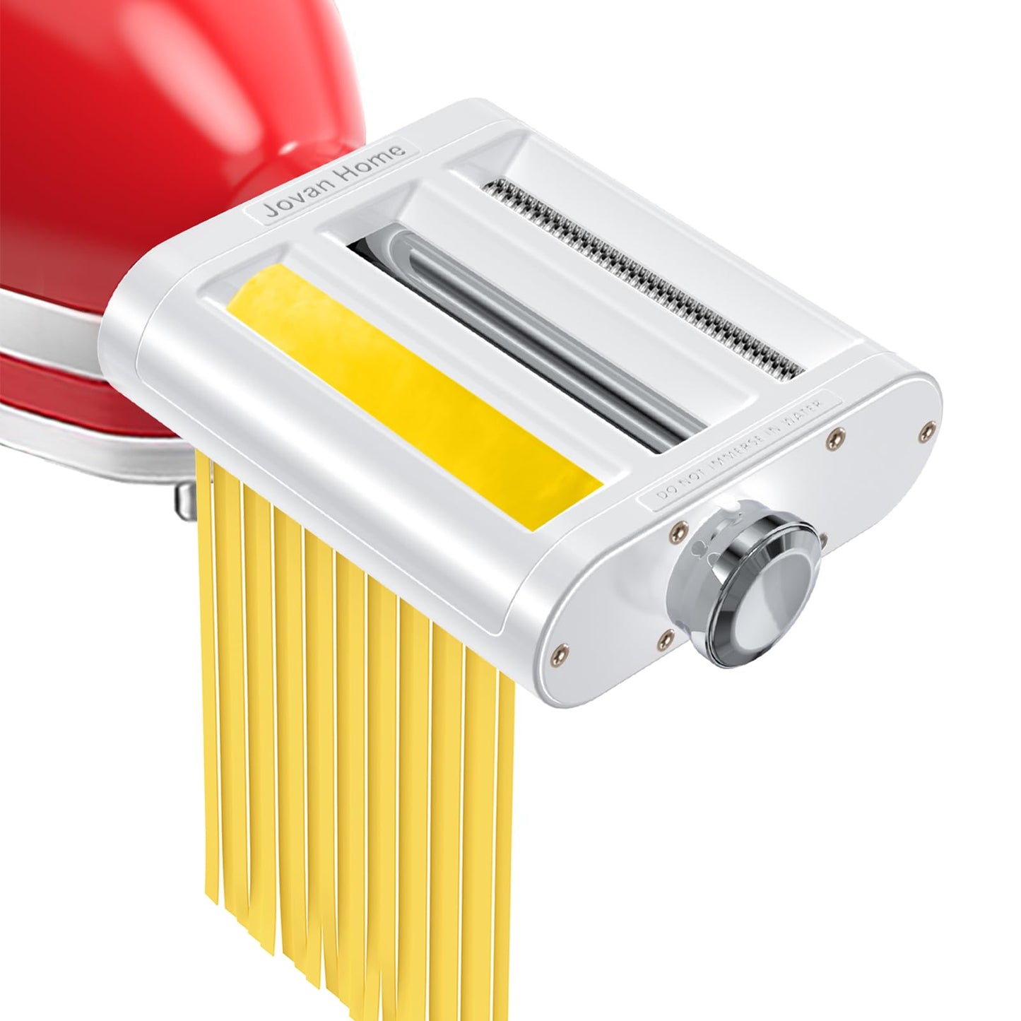 Jovan Home Pasta Maker Attachment 3 in 1 Set for KitchenAid Stand Mixers Included Pasta Sheet Roller, Spaghetti Cutter, Fettuccine Cutter Maker Accessories