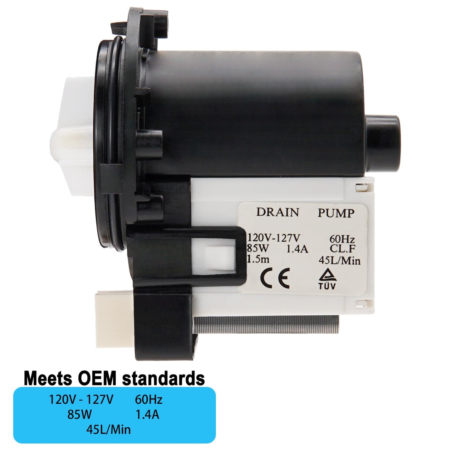 WF220ANW/XAA Washer Drain Pump Fit for Samsung Washer WF330ANW/XAA WF209ANW/XAA WF330ANB/XAA WF419AAW/XAA WF328AAW/XAA WF520ABP/XAA WF218ANB/XAA WF350ANR/XAA WF331ANW/XAA WF410ANR/XAA