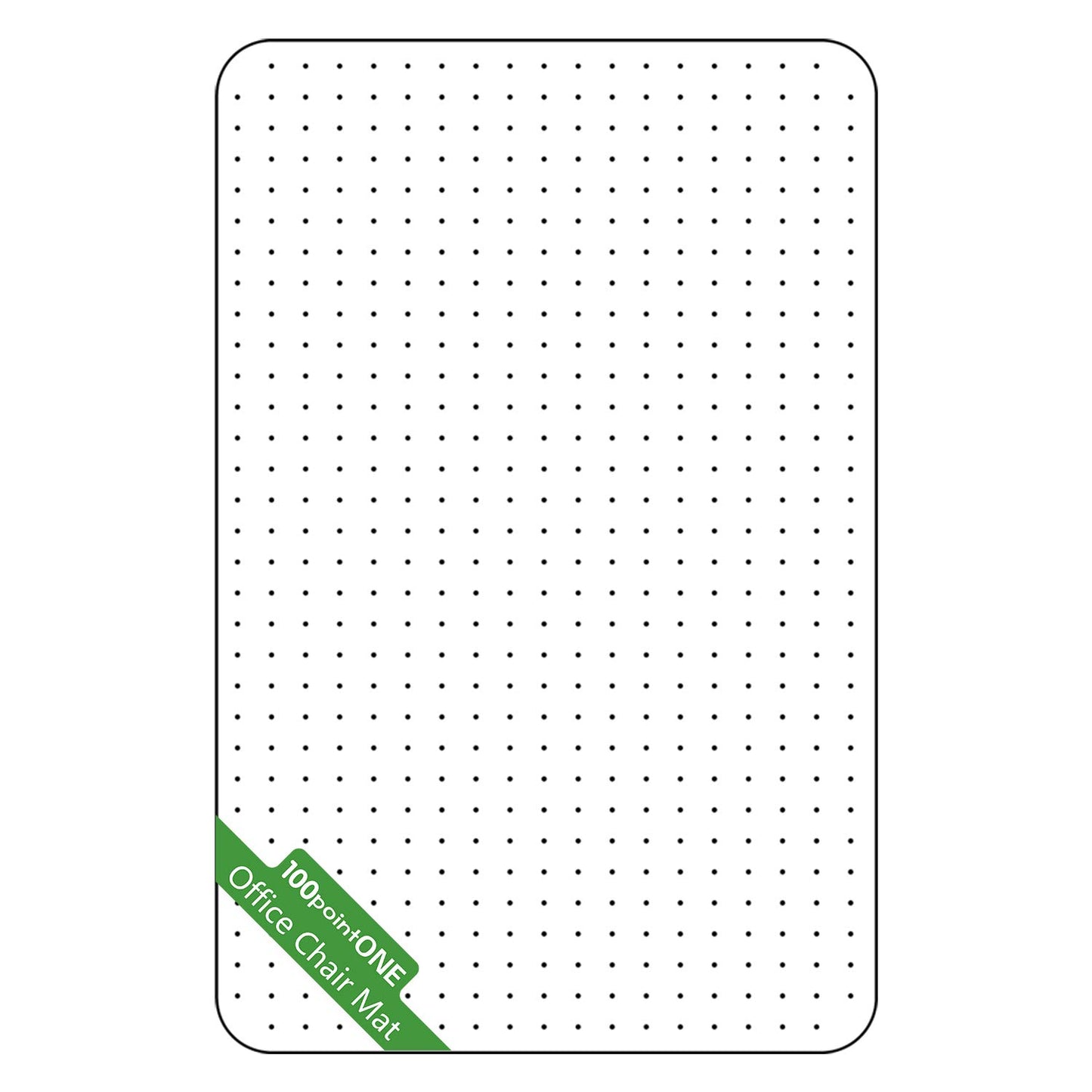 Office Chair Mat for Carpet - Clear Thick Desk Chair Mat for Carpet Plastic Floor Mats for Rolling Work and Gaming Chairs with Studs for Low Pile, Flat and No Carpeted Floors
