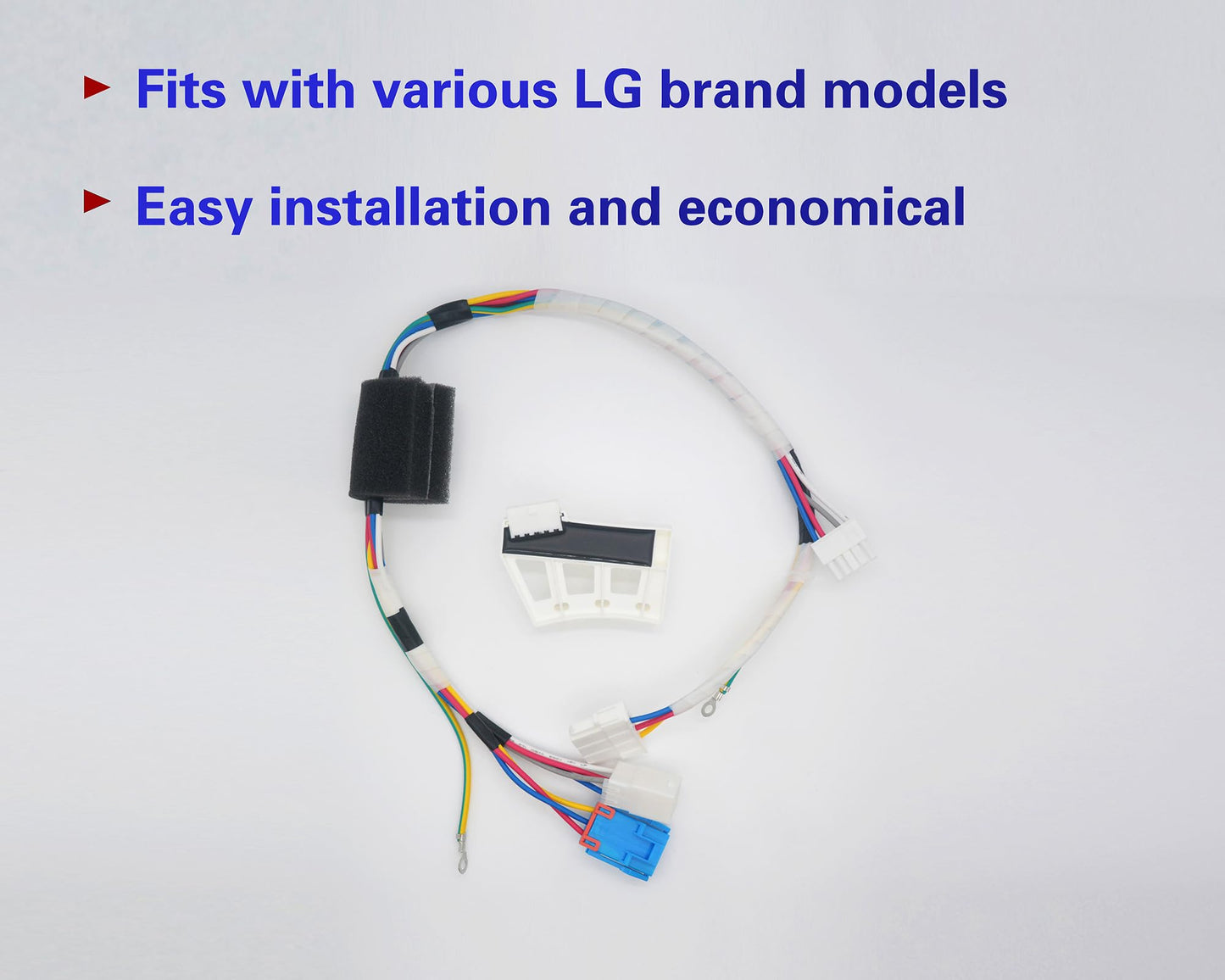XCZZ 6877ER1016H 6501KW2002A for LG Washer Motor Wire Harness and Hall Sensor Replaces 1395759 AH3530239 EA3530239 PS3530239